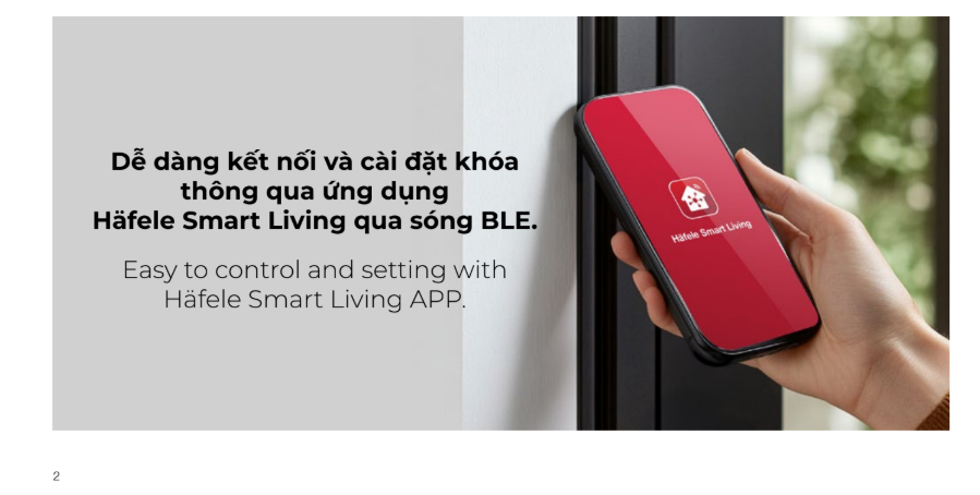 KHÓA ĐIỆN TỬ / DIGITAL DOOR LOCK NOVA - MR2501B - 4