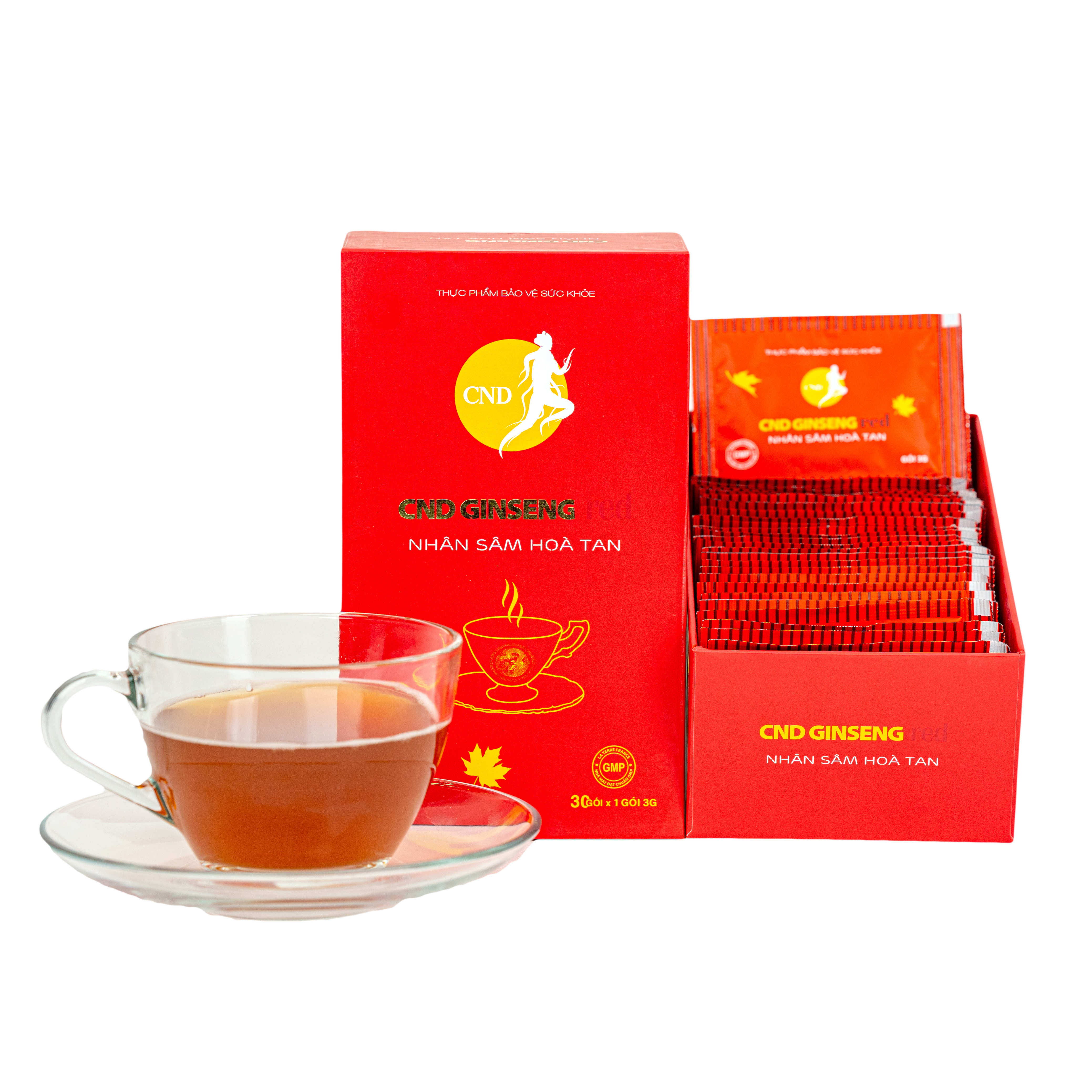 CND Ginseng Red – Nhân sâm hòa tan, hỗ trợ bổ thận, giảm mệt mỏi (hộp 30 gói) - 7