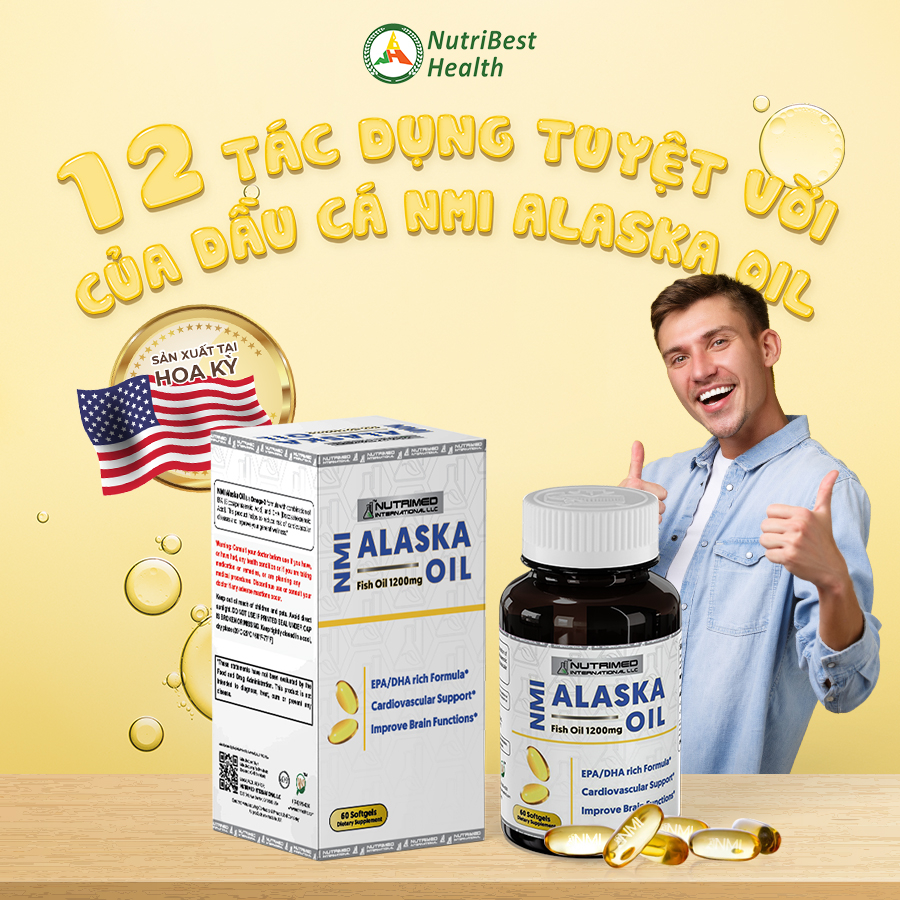 Thực phẩm bảo vệ sức khỏe NMI - ALASKA OIL