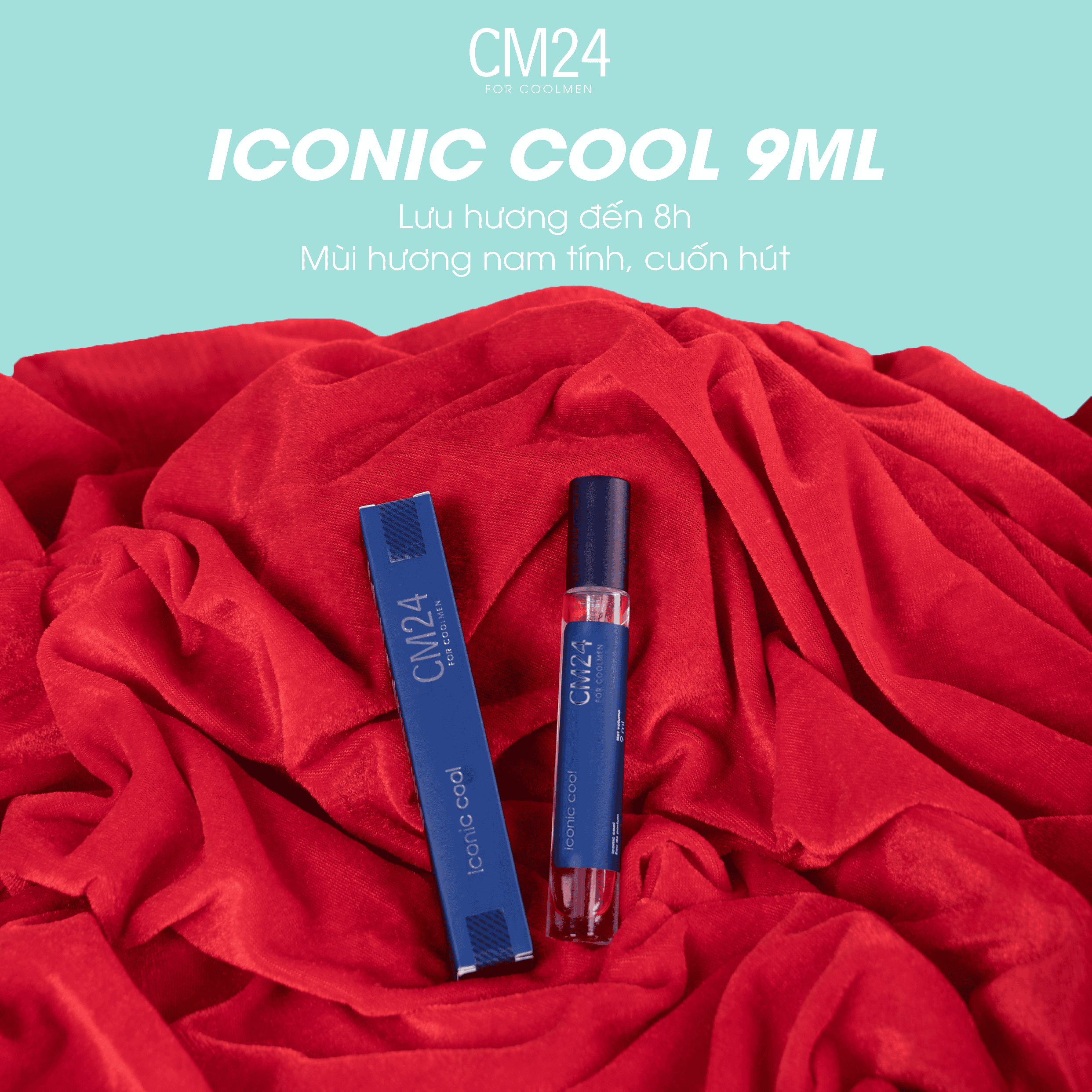 Hộp quà tặng nam CM24: Nước hoa, Tắm gội, Kem rửa mặt & Lăn khử mùi - 7