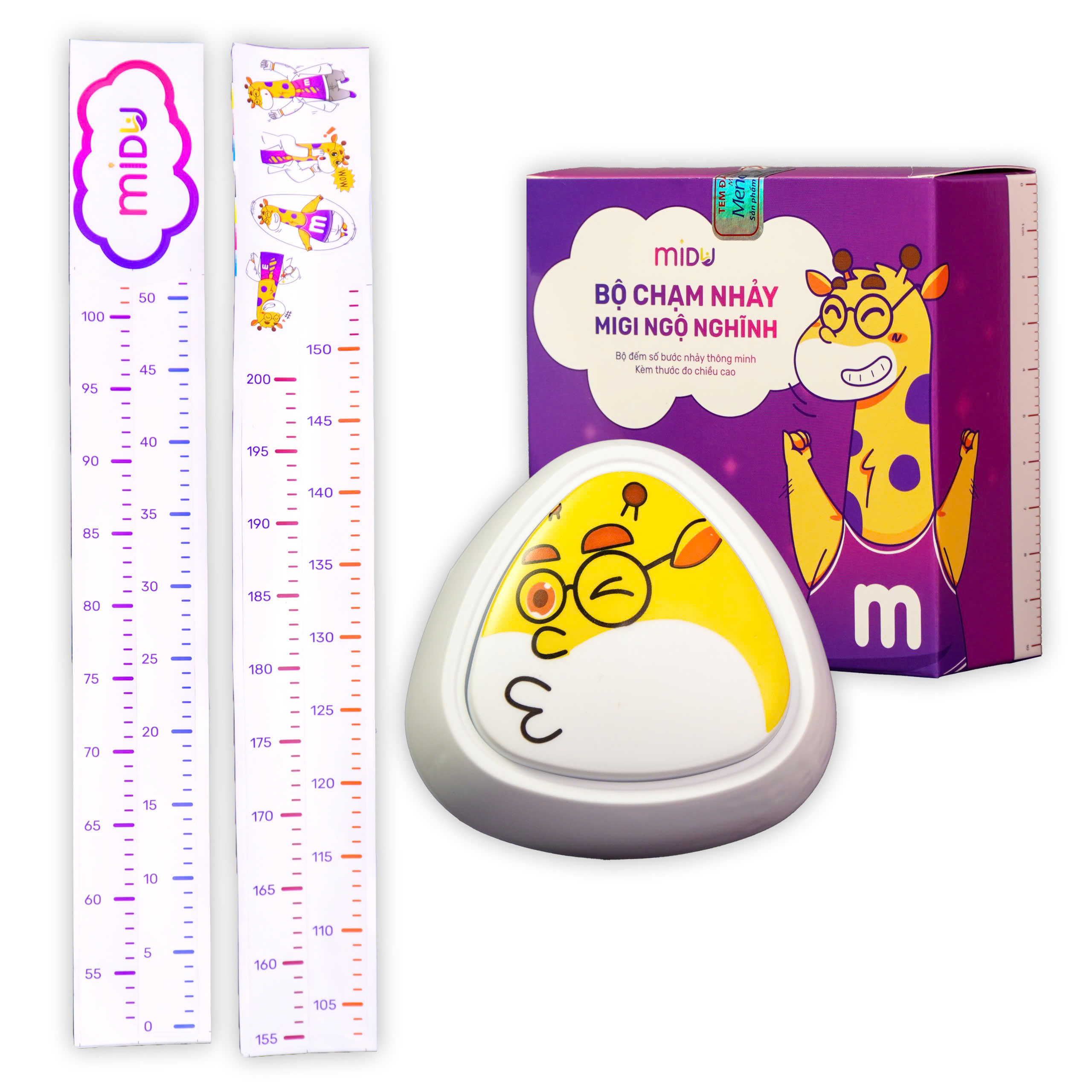 Bộ chạm nhảy tăng chiều cao Midu Migi ngộ nghĩnh - 6
