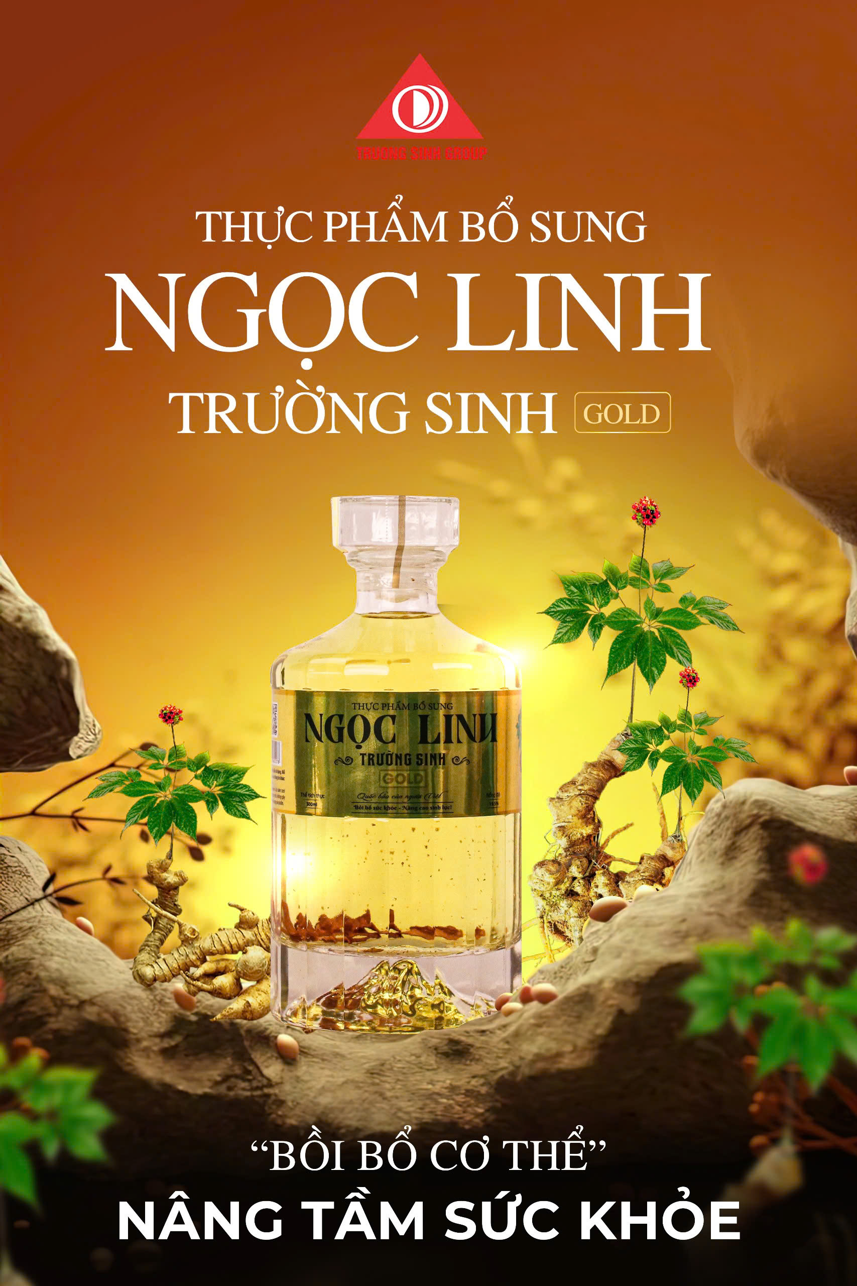 Thực phẩm bổ sung Ngọc Linh Trường Sinh GOLD (kèm túi)
