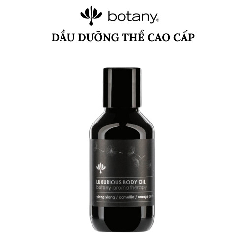 Dầu massage thư giãn, dưỡng da, mềm mô, xoa bóp, giãn cơ cao cấp Botany - ngọc lan tây, trà xanh, vỏ cam