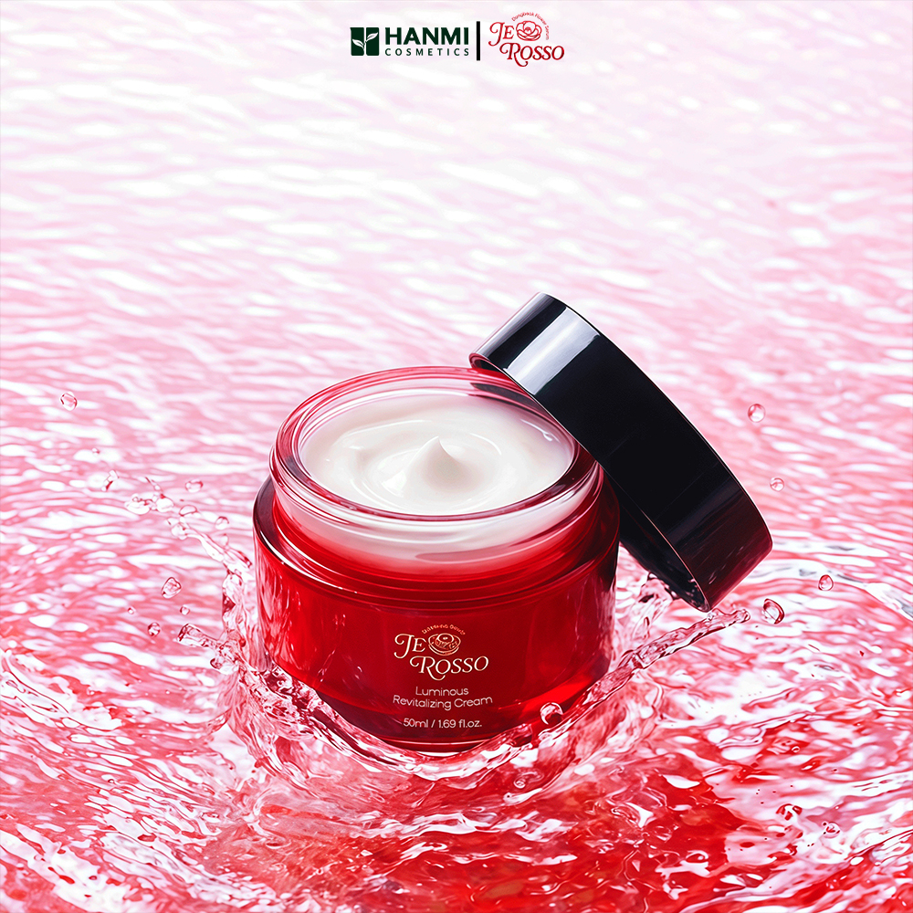 Kem dưỡng JE ROSSO bổ sung độ ẩm hỗ trợ làm mờ nếp nhăn 50ml - JE ROSSO Luminous Revitalizing Cream