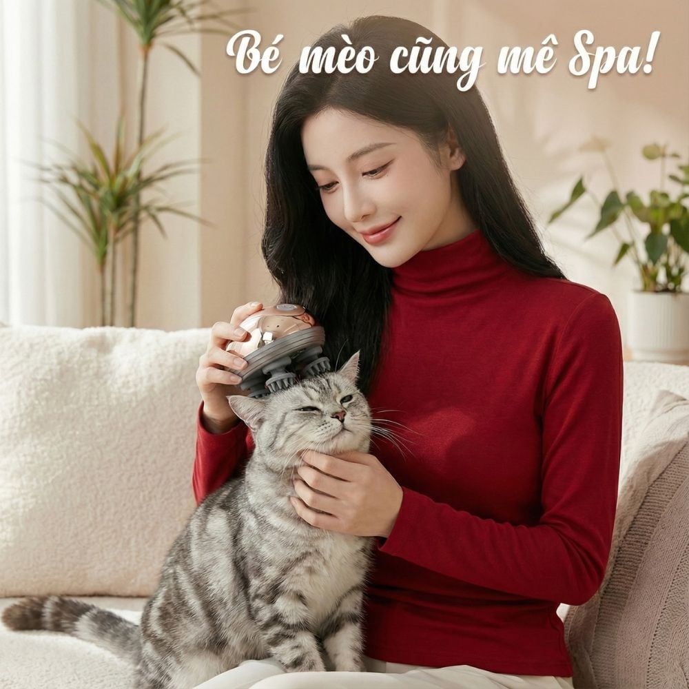 Máy Massage Đầu Không Dây Kachi MK-399 – Giải Pháp Thư Giãn Hiệu Quả Cho Người Bận Rộn