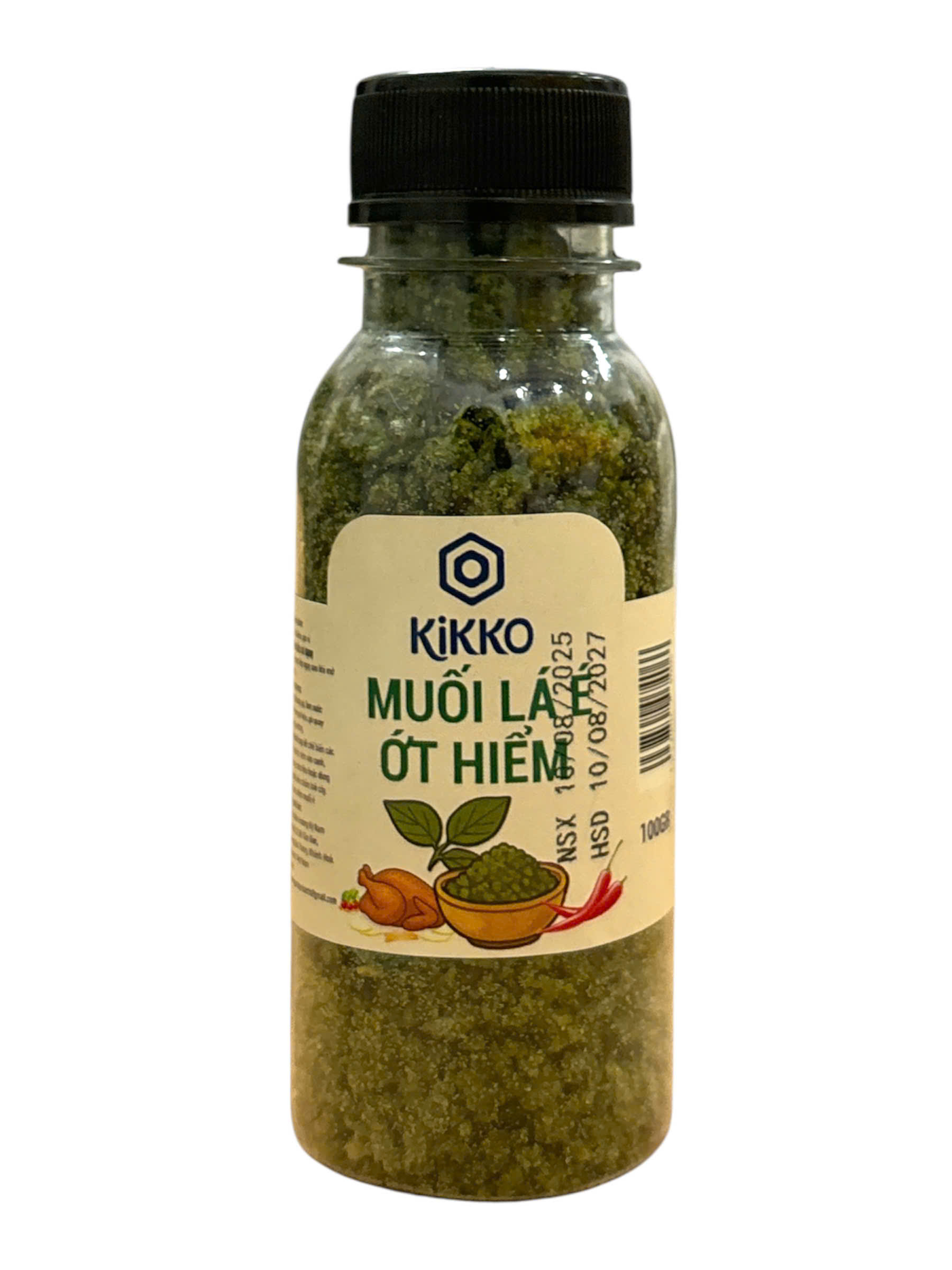 Muối Lá É Ớt Hiểm KiKKO (Lọ 100g) - Phân phối chính hãng