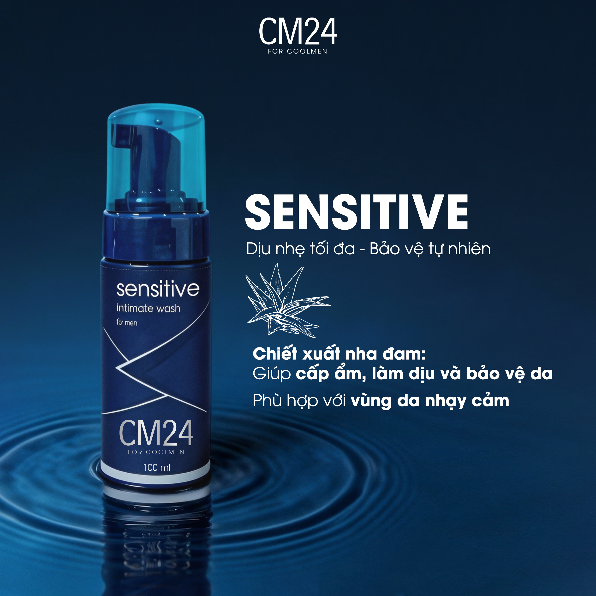 Bọt vệ sinh nam hương nước hoa 100 ml