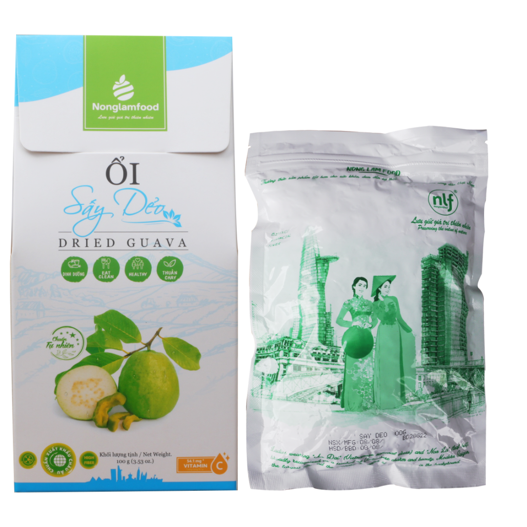 Ổi Sấy Dẻo Nonglamfood Hộp 100g-duoc-ban-tai-LifeStyle and Household Appliances