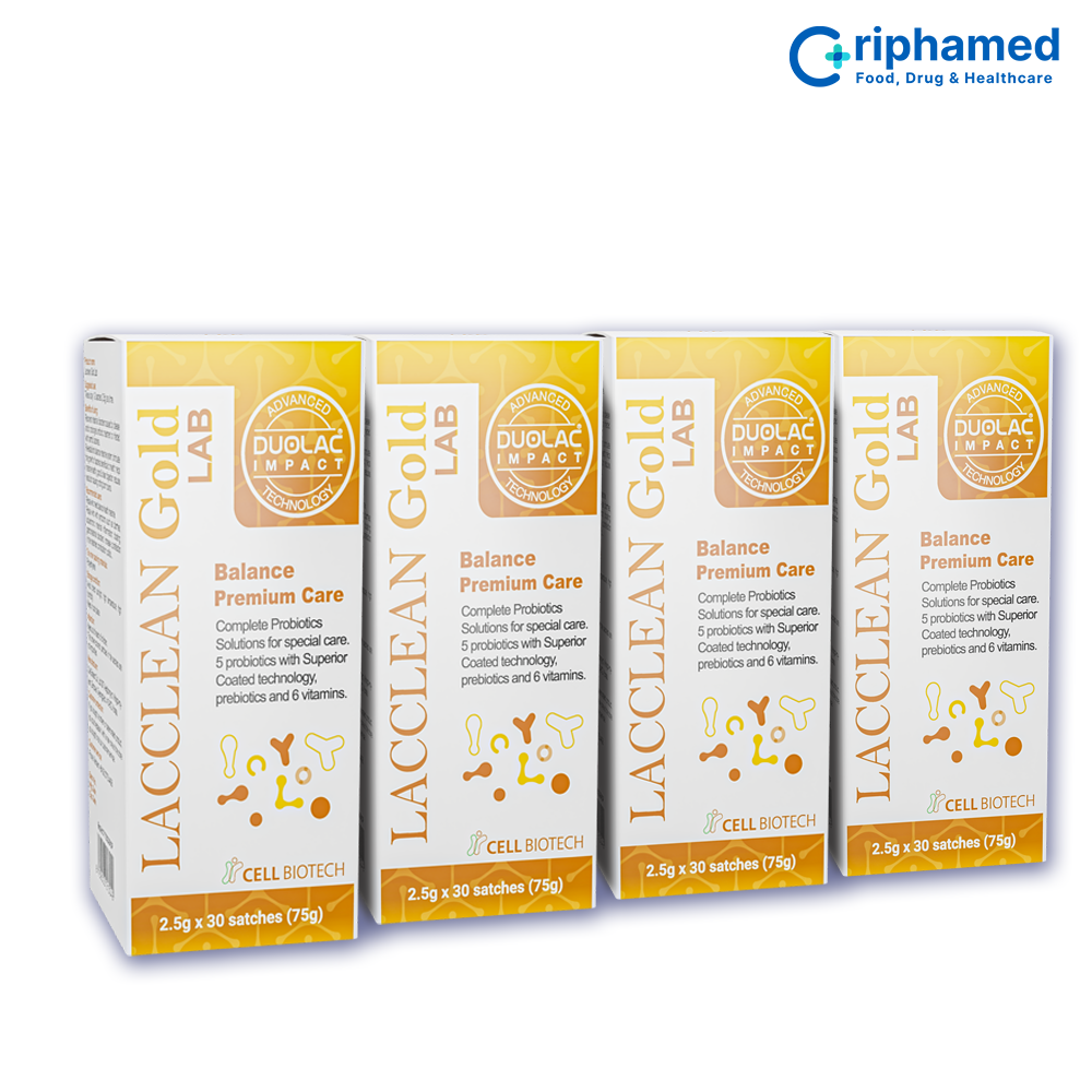 Combo 21 ngày thay đổi cơ thể bằng Probiotic - LACCLEAN GOLD