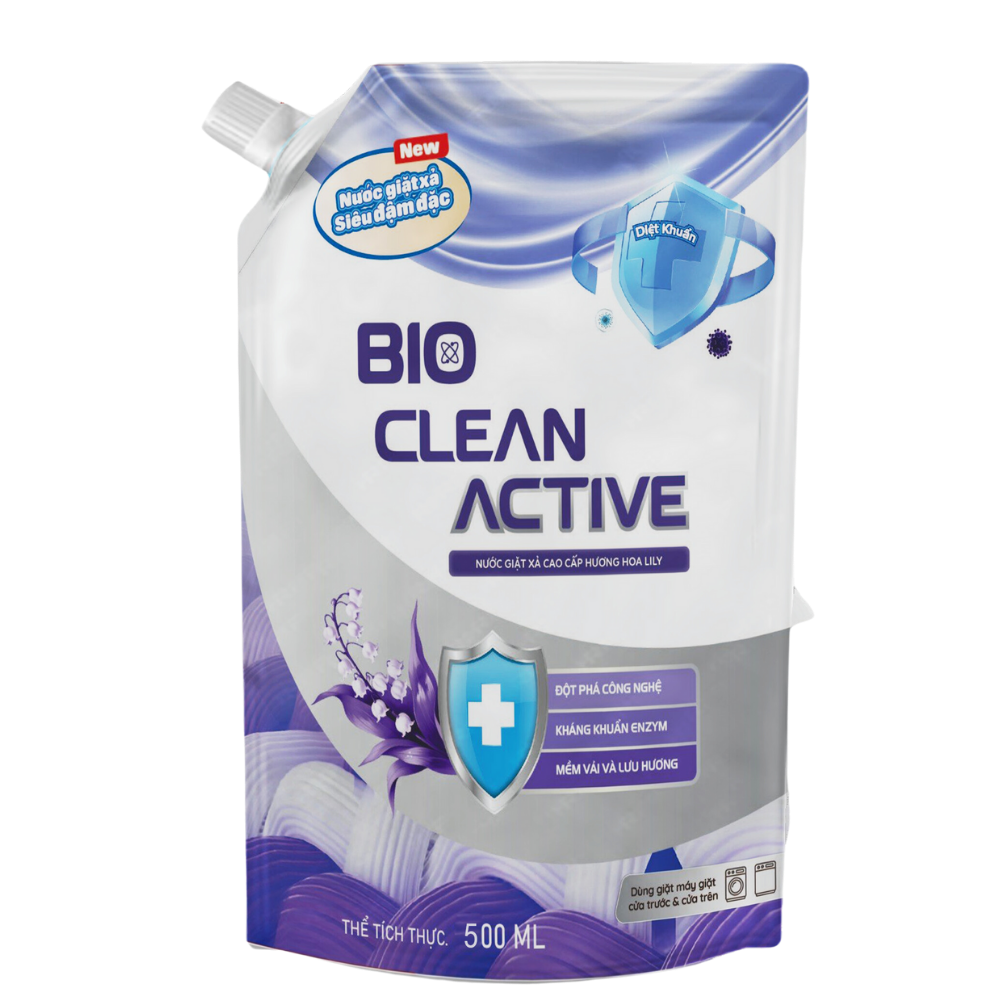 KM_Nước giặt xả BioClean Tím 500ml