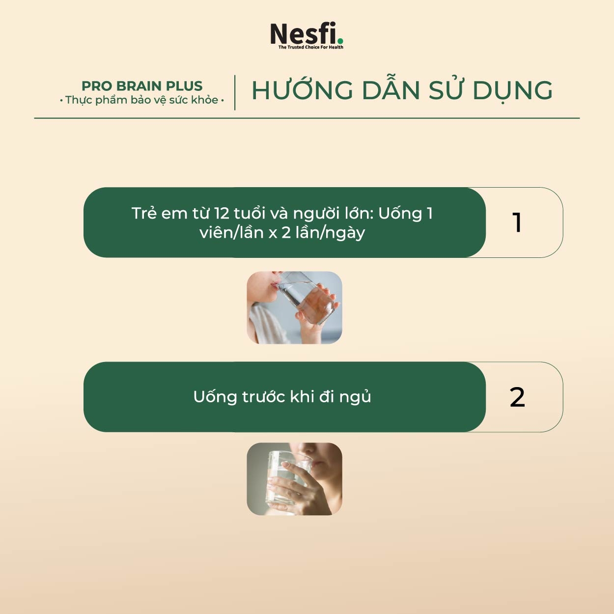 Thực phẩm bảo vệ sức khỏe PRO BRAIN PLUS Hộp 30 viên