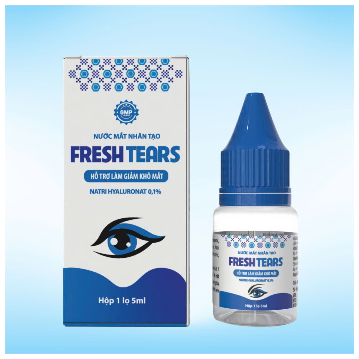 Nước mắt nhân tạo Fresh Tears – Giảm khô mắt, bảo vệ mắt (Lọ 5ml)
