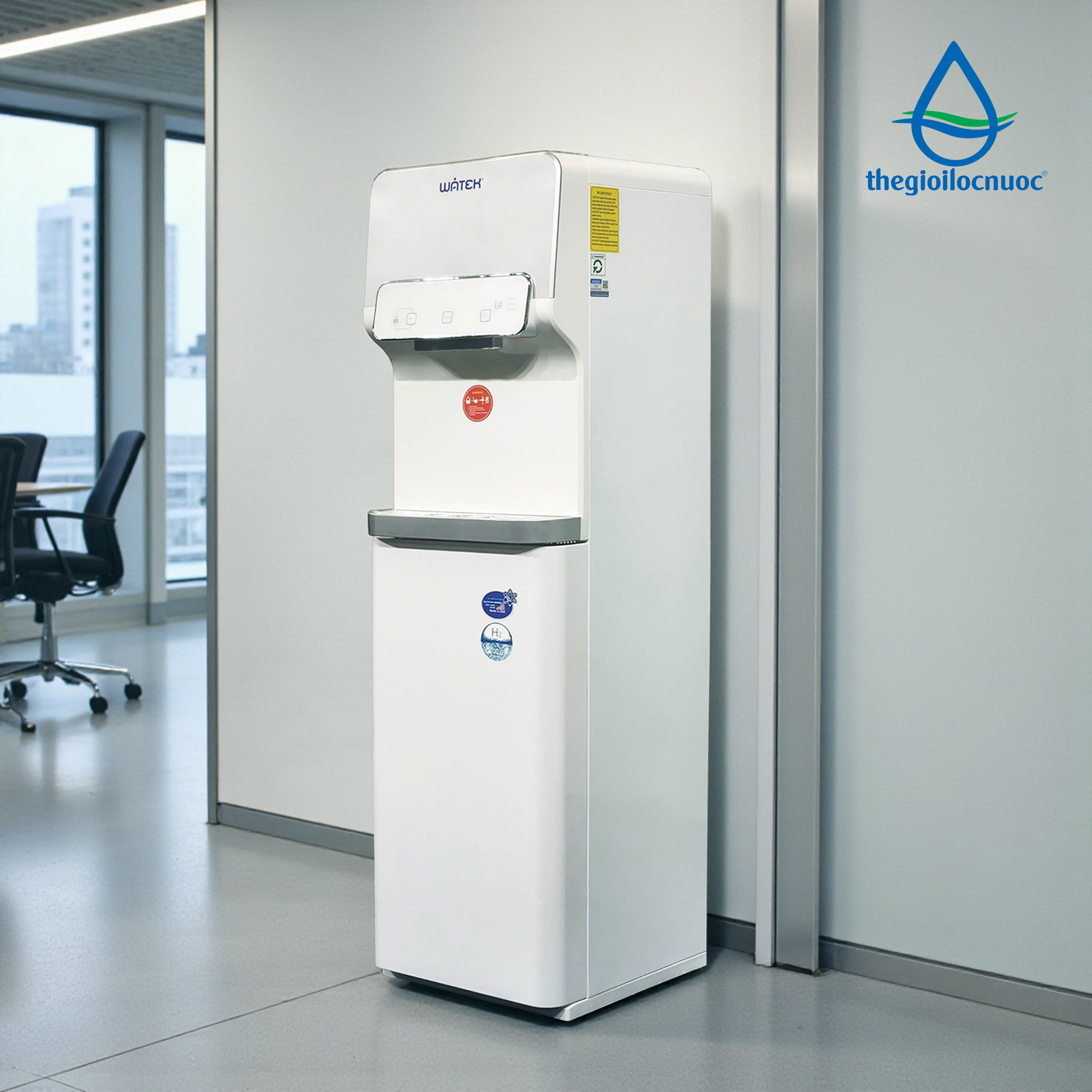 Máy lọc nước nóng lạnh Watek, model: WT-028S-RO
