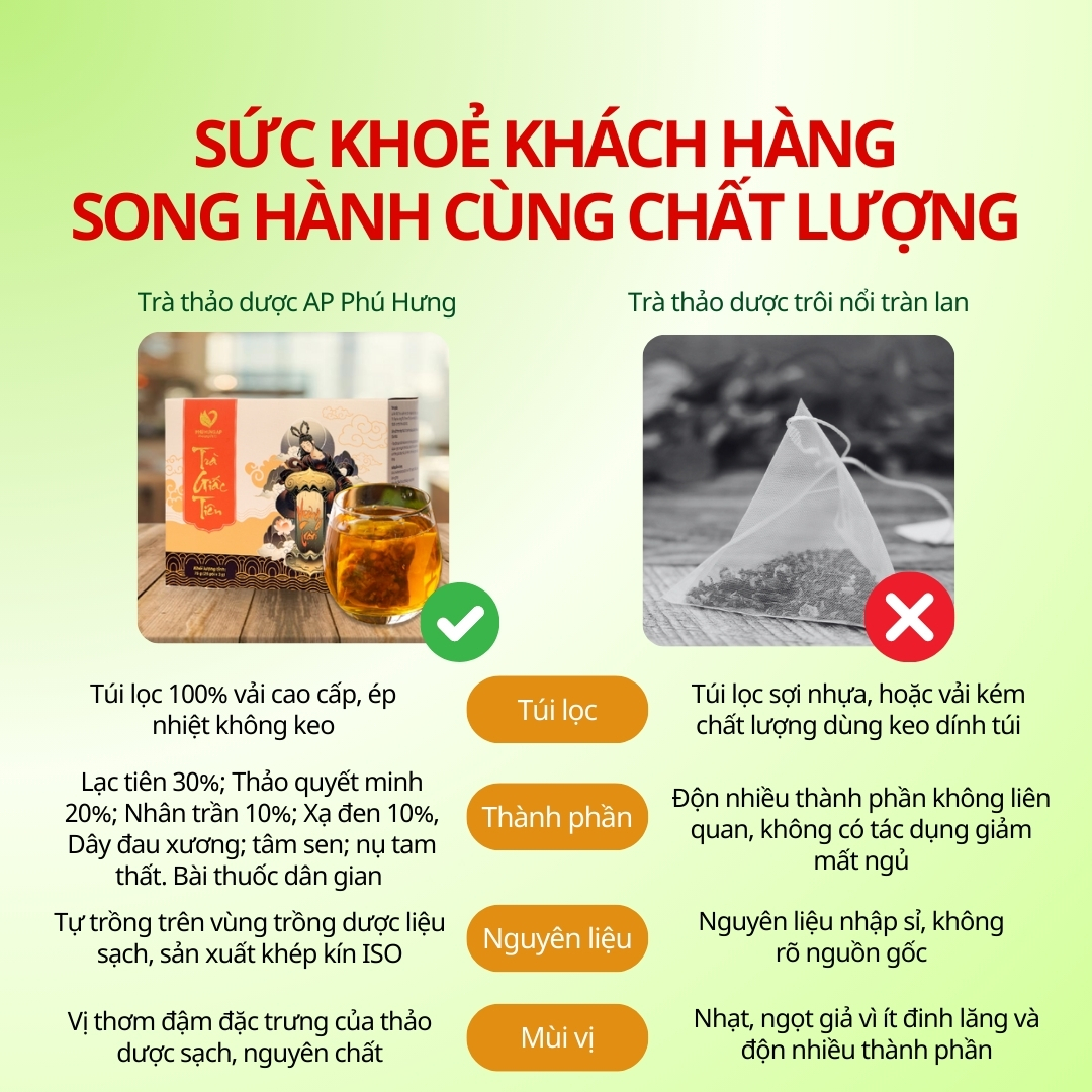 Trà Giấc Tiên Hỗ Trợ Ngủ Ngon AP Phú Hưng - 5
