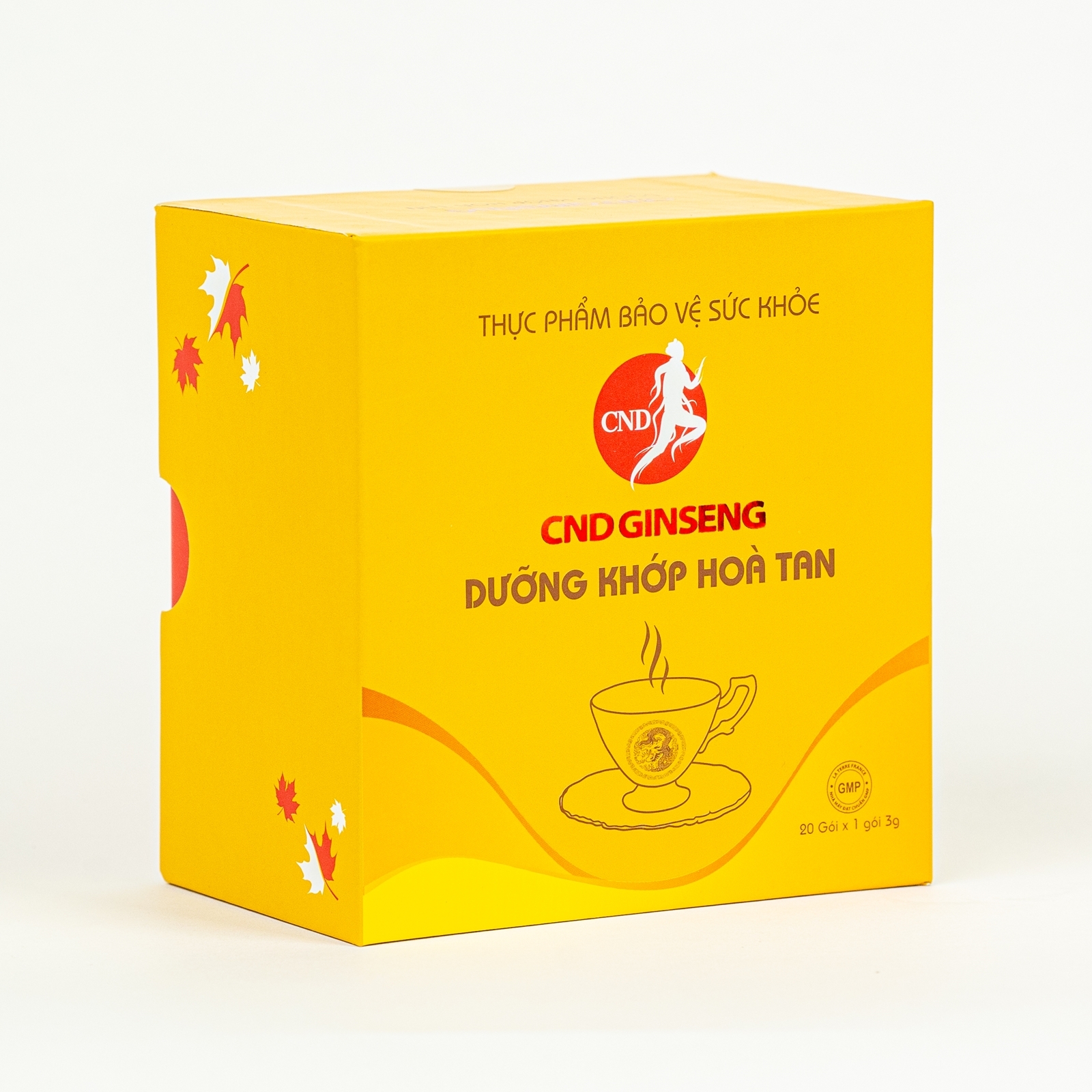 Sâm CND Ginseng Dưỡng Khớp Hòa Tan hỗ trợ giảm đau, khô khớp do viêm và thoái hóa (kèm túi)