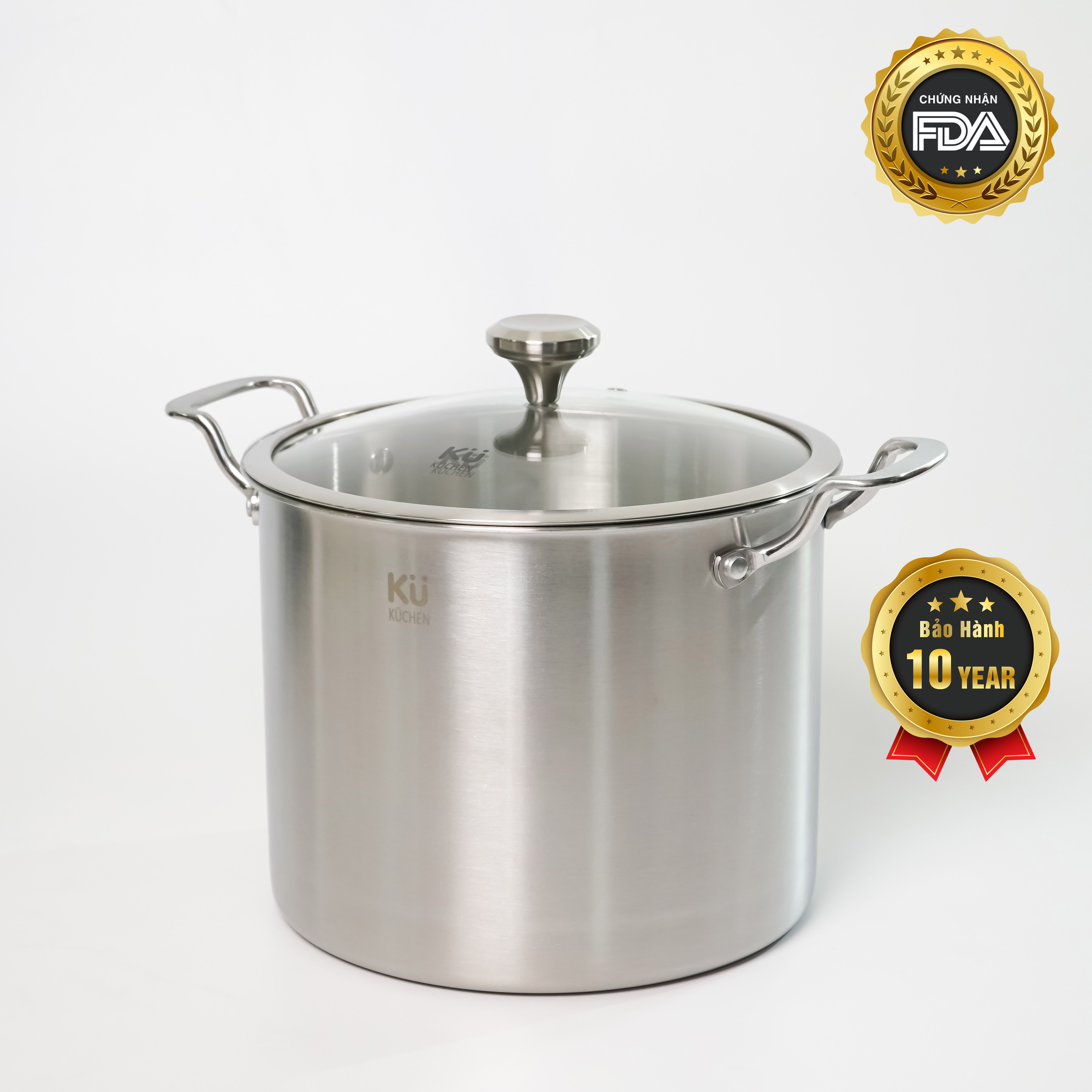 Nồi luộc gà 5 lớp inox 304 26cm