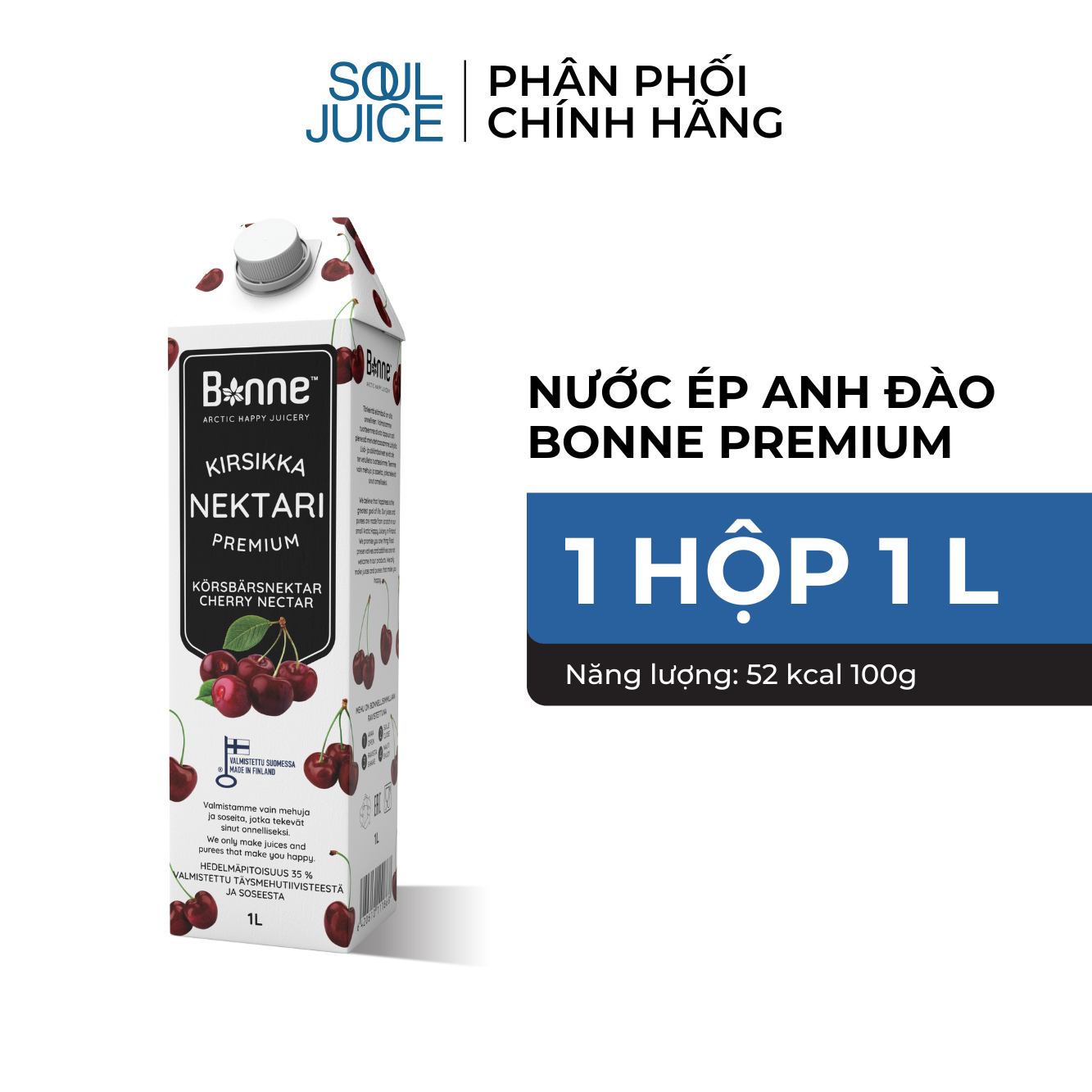 Nước ép quả cherry BONNE 1 lít - 3