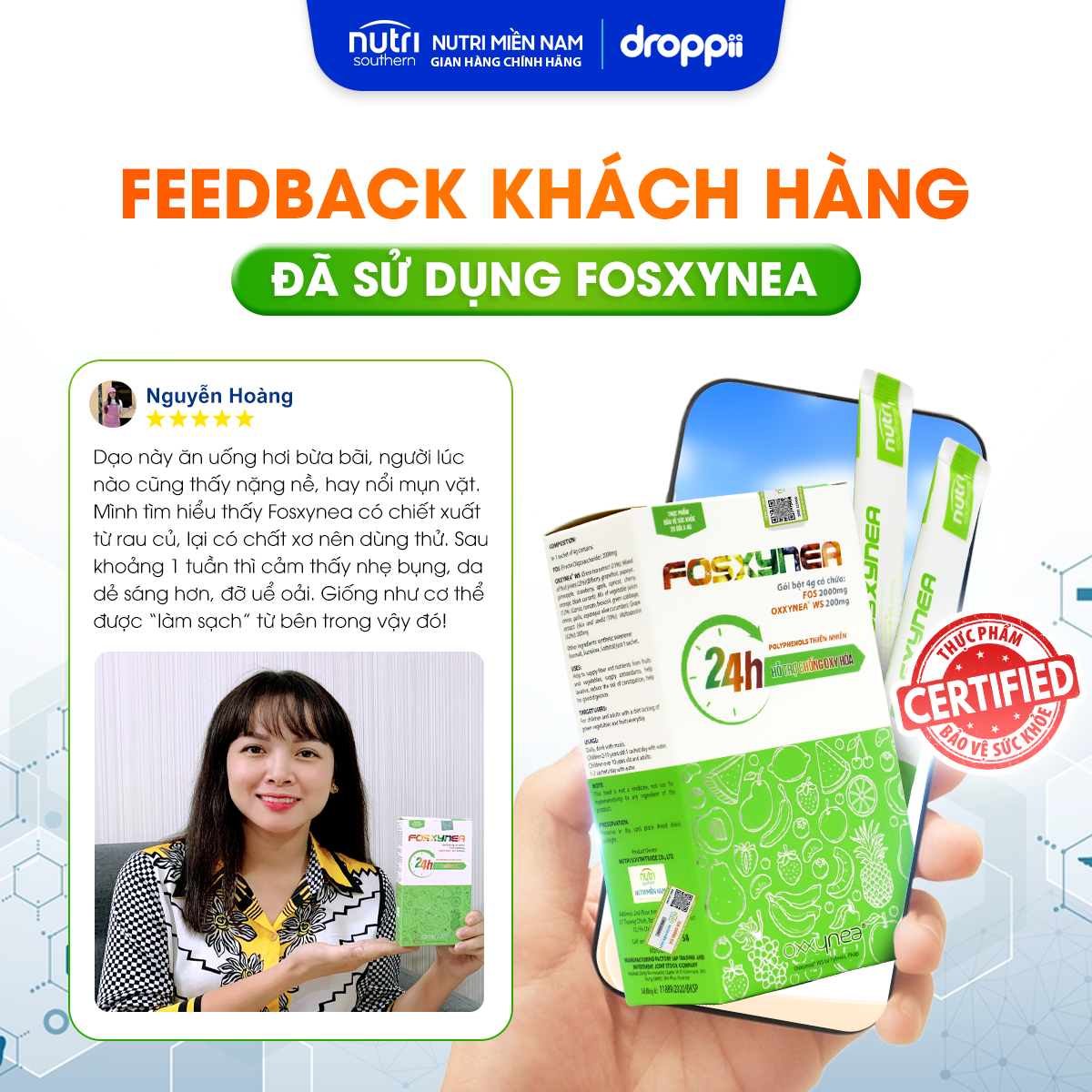 Thực phẩm bảo vệ sức khỏe FOSXYNEA - 8