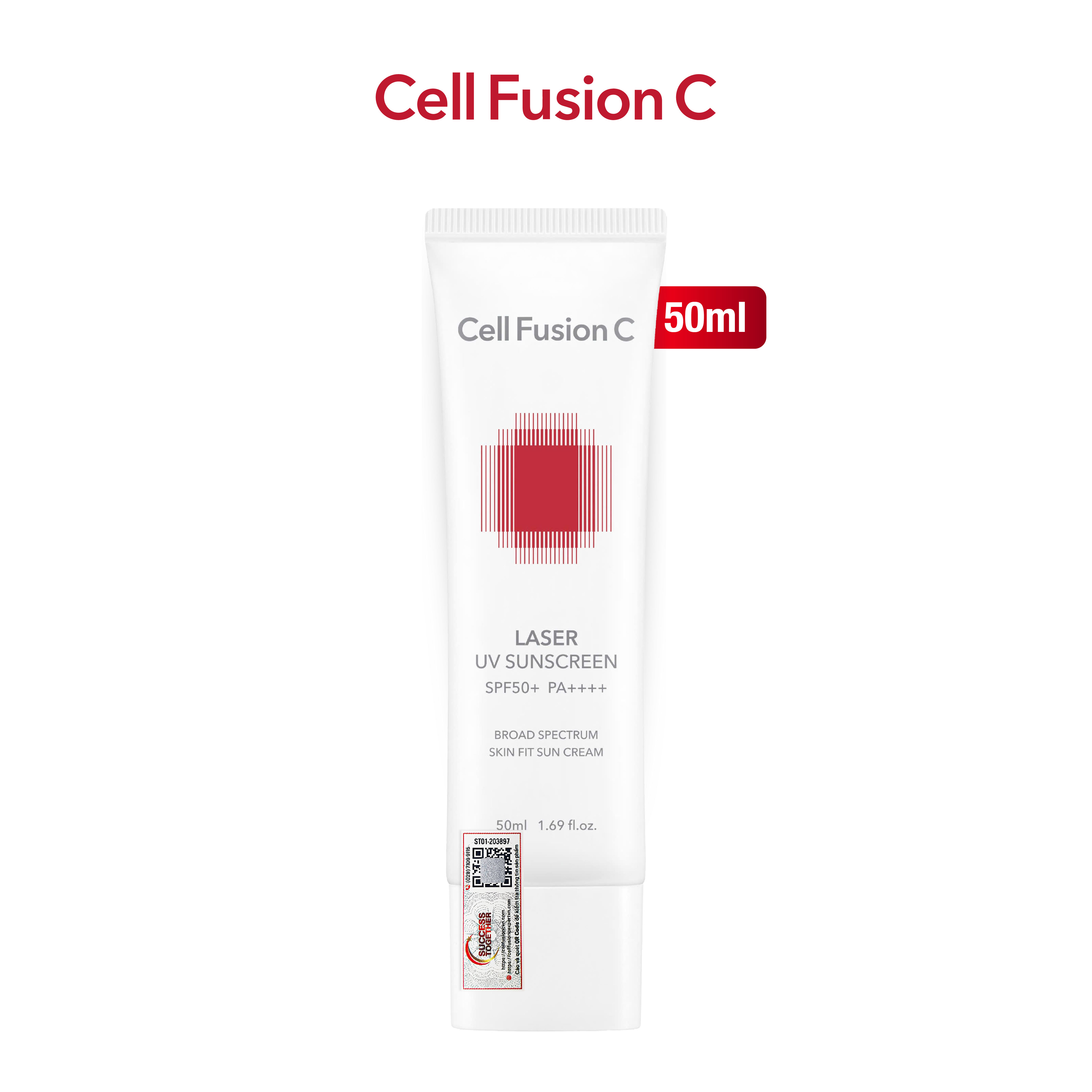 Kem chống nắng phổ rộng cho da Treatment Cell Fusion C Laser UV Suncreen SPF 50+ PA++++ 50ml