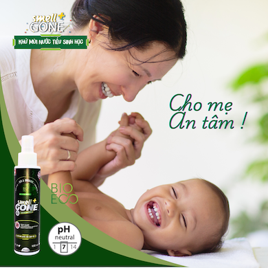 Khử mùi nước tiểu sinh học Smell Gone 100ml - 7