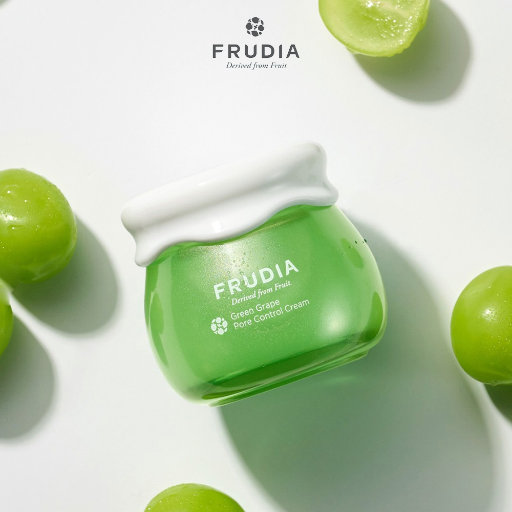 Kem Dưỡng Nho Xanh Frudia Green Grape Pore Control Cream 55g-duoc-ban-tai-Siêu Thị Ánh Nguyệt