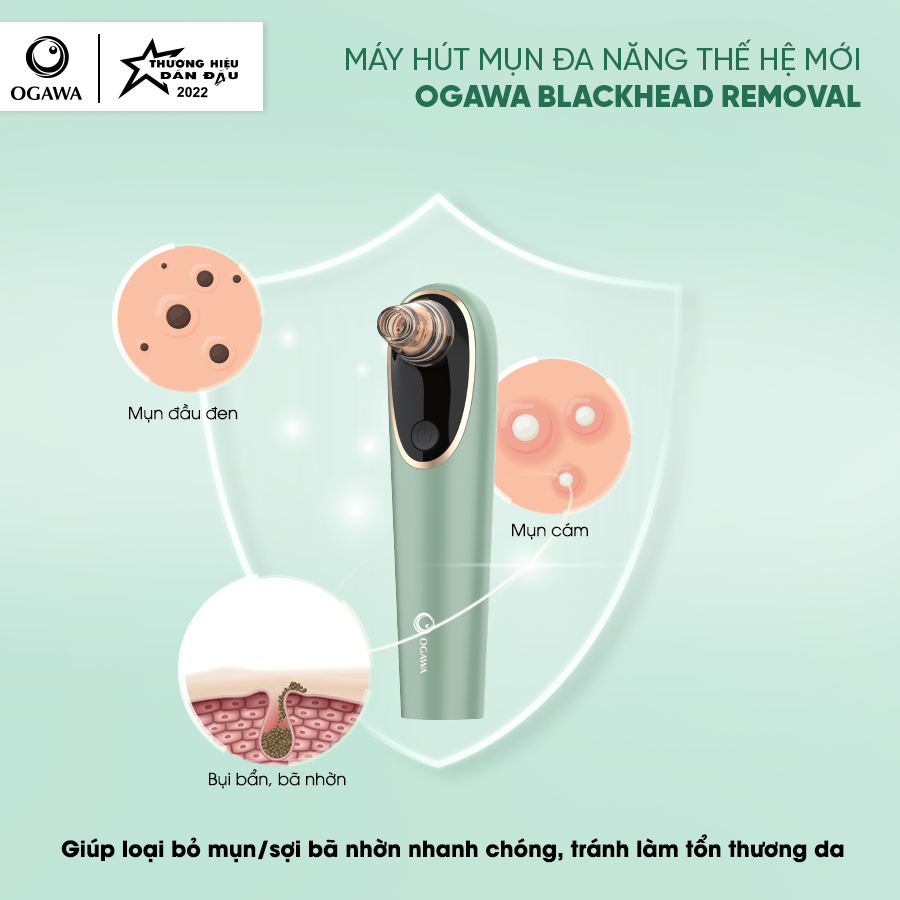 Máy hút mụn, mã sản phẩm XPRE150-OB-150: OGAWA Beauty -  Blackhead Removal