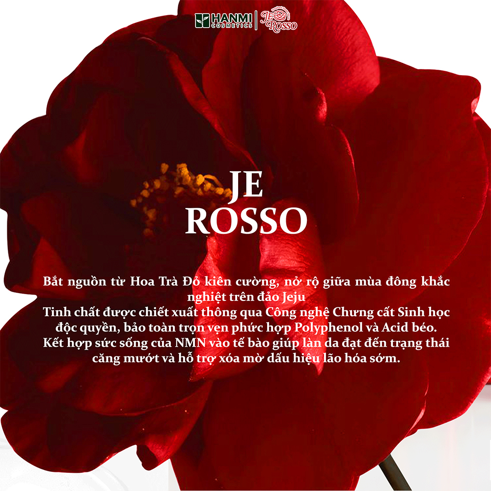 Serum JE ROSSO hỗ trợ dưỡng ẩm, giúp sáng và đều màu da 50ml - JE ROSSO Luminous Revitalizing Serum - 5