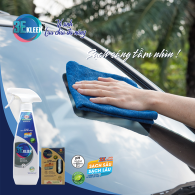 Bộ vi sinh lau chùi đa năng 3E Kleen (01 chai 500ml + 03 ống 5ml) - 7