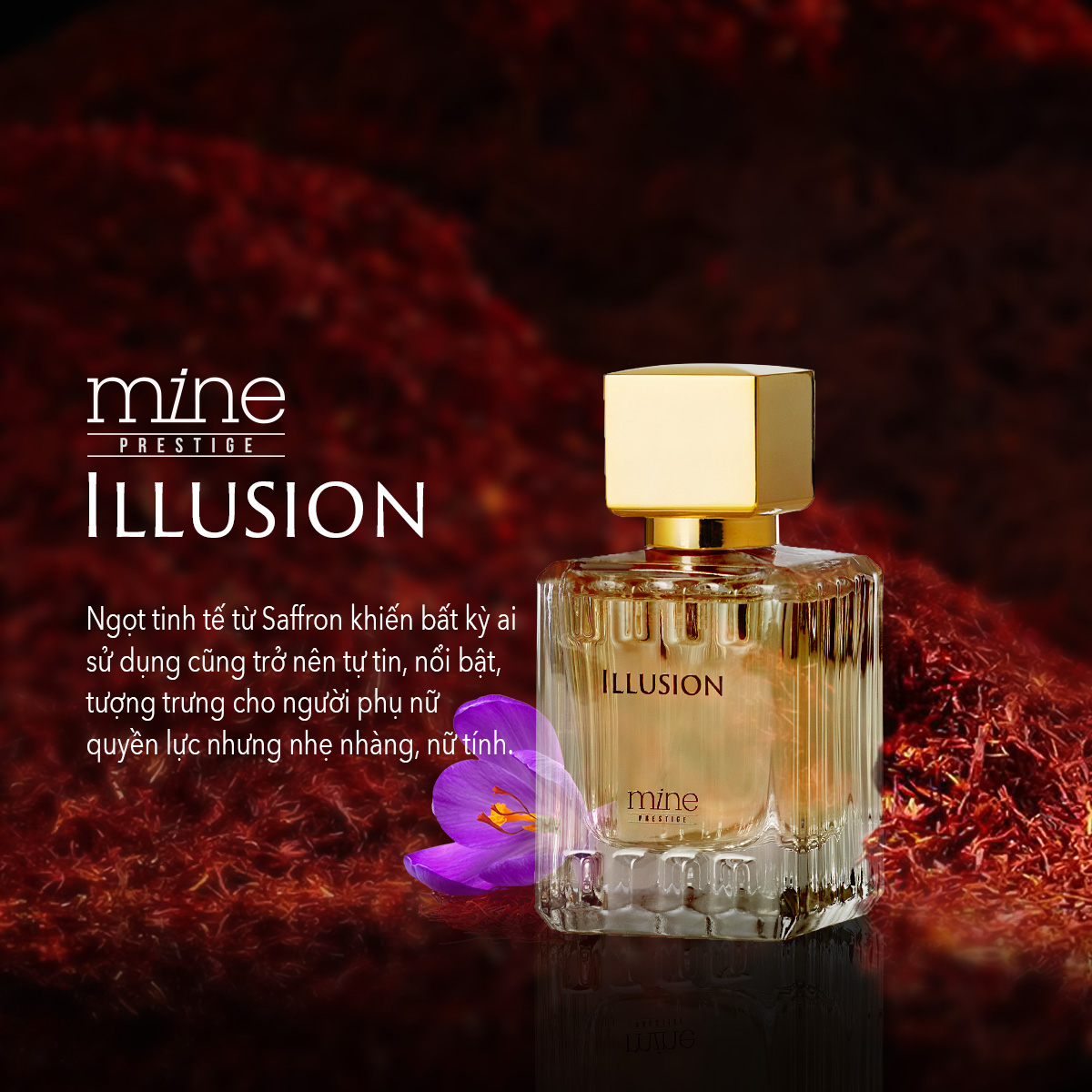 Nước hoa illusion Mine prestige 50ml-duoc-ban-tai-Siêu Thị Ánh Nguyệt