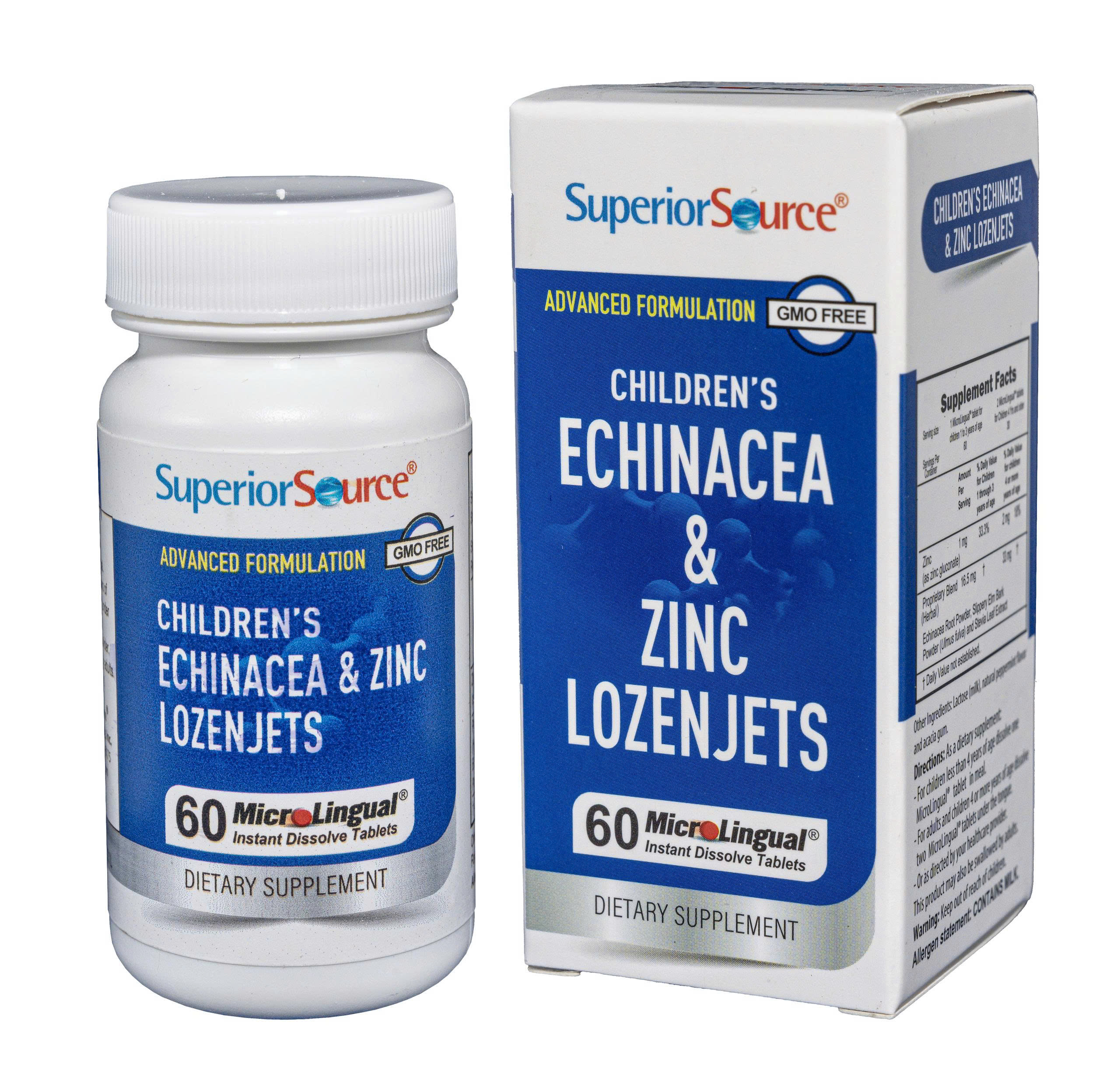 Children’s Echinacea & Zinc Lozenjets - Bổ sung kẽm, hỗ trợ giảm nguy cơ thiếu hụt kẽm - Phân phối chính hãng