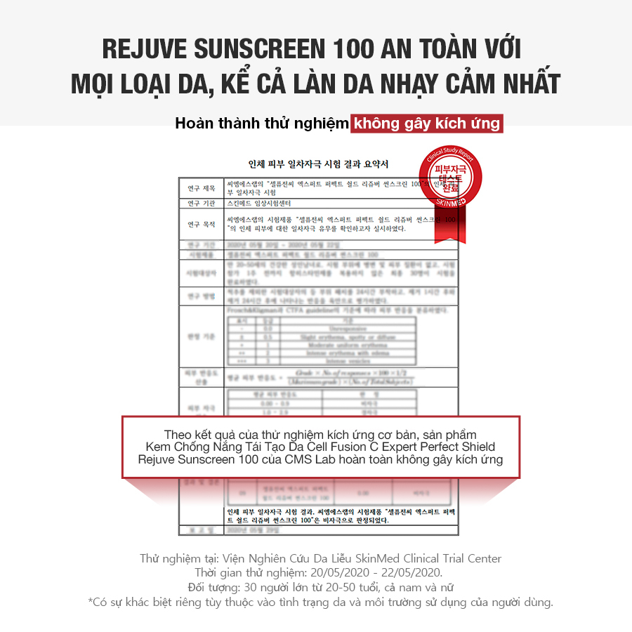 Kem Chống Nắng Bảo Vệ, Tái Tạo Da Cell Fusion C Expert Rejuve Sunscreen 100 SPF50+/ PA++++ 50ML