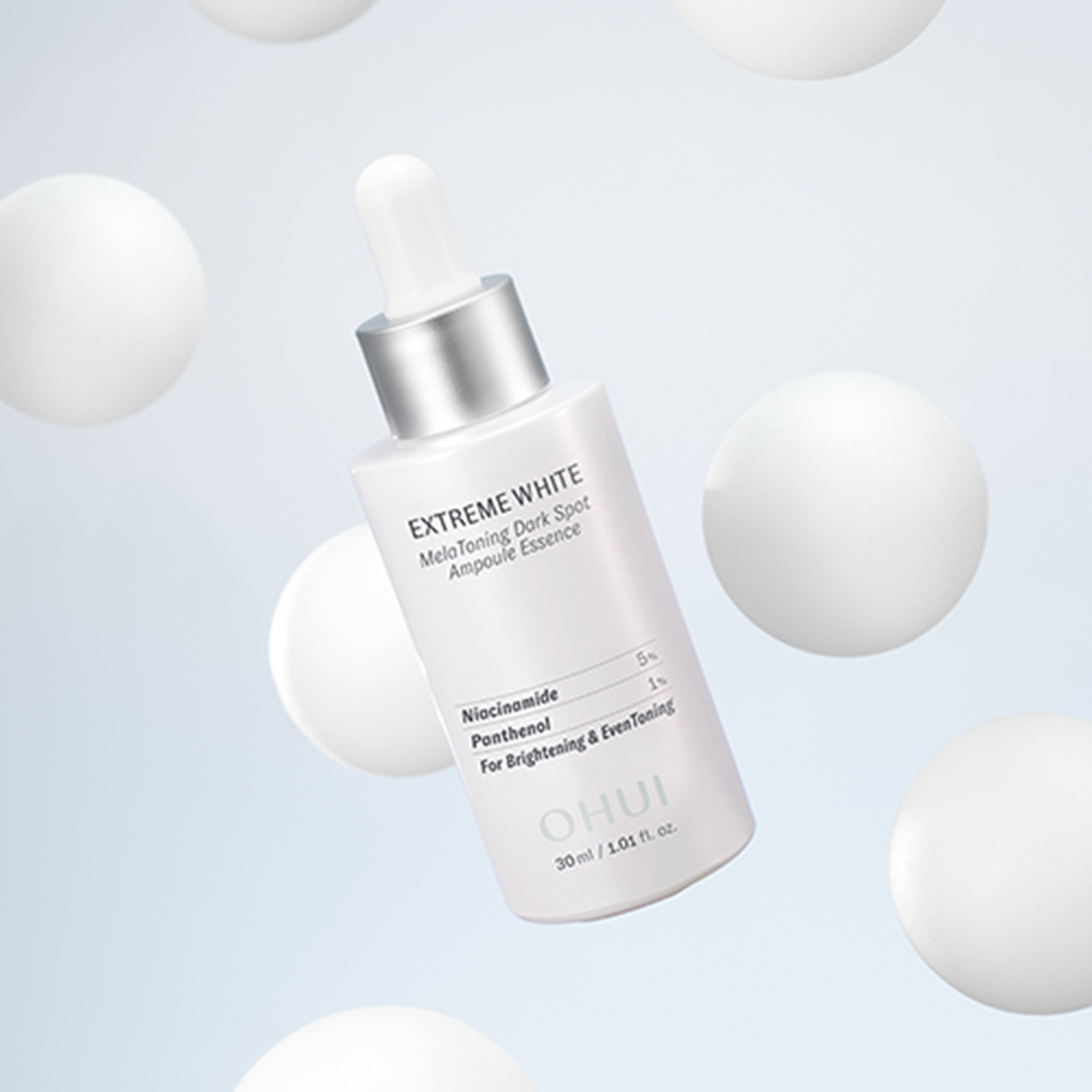 Tinh chất OHUI dưỡng sáng chuyên sâu chứa  Niacinamide 5% - 30ml - 10