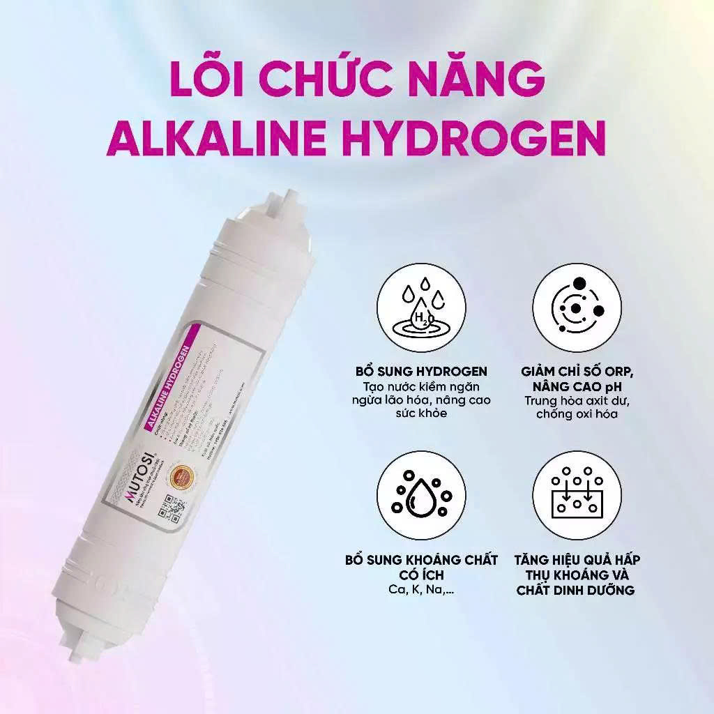Lõi chức năng Alkaline Hydrogen VN - Phân phối chính hãng