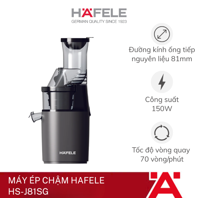 Máy ép chậm Hafele HS-J81SG