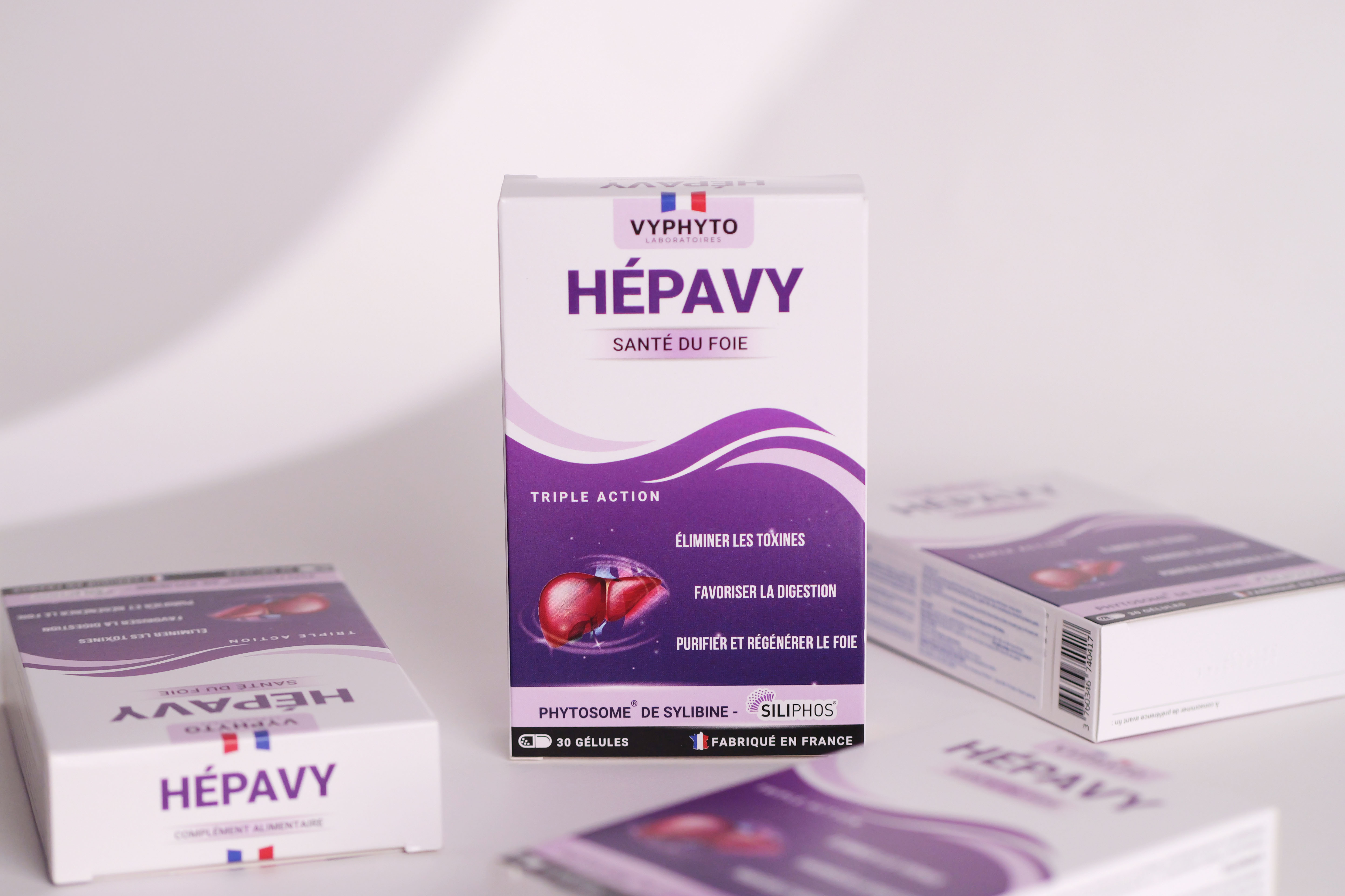 Thực phẩm bảo vệ sức khỏe HÉPAVY hỗ trợ giải độc gan (hộp 30 viên)