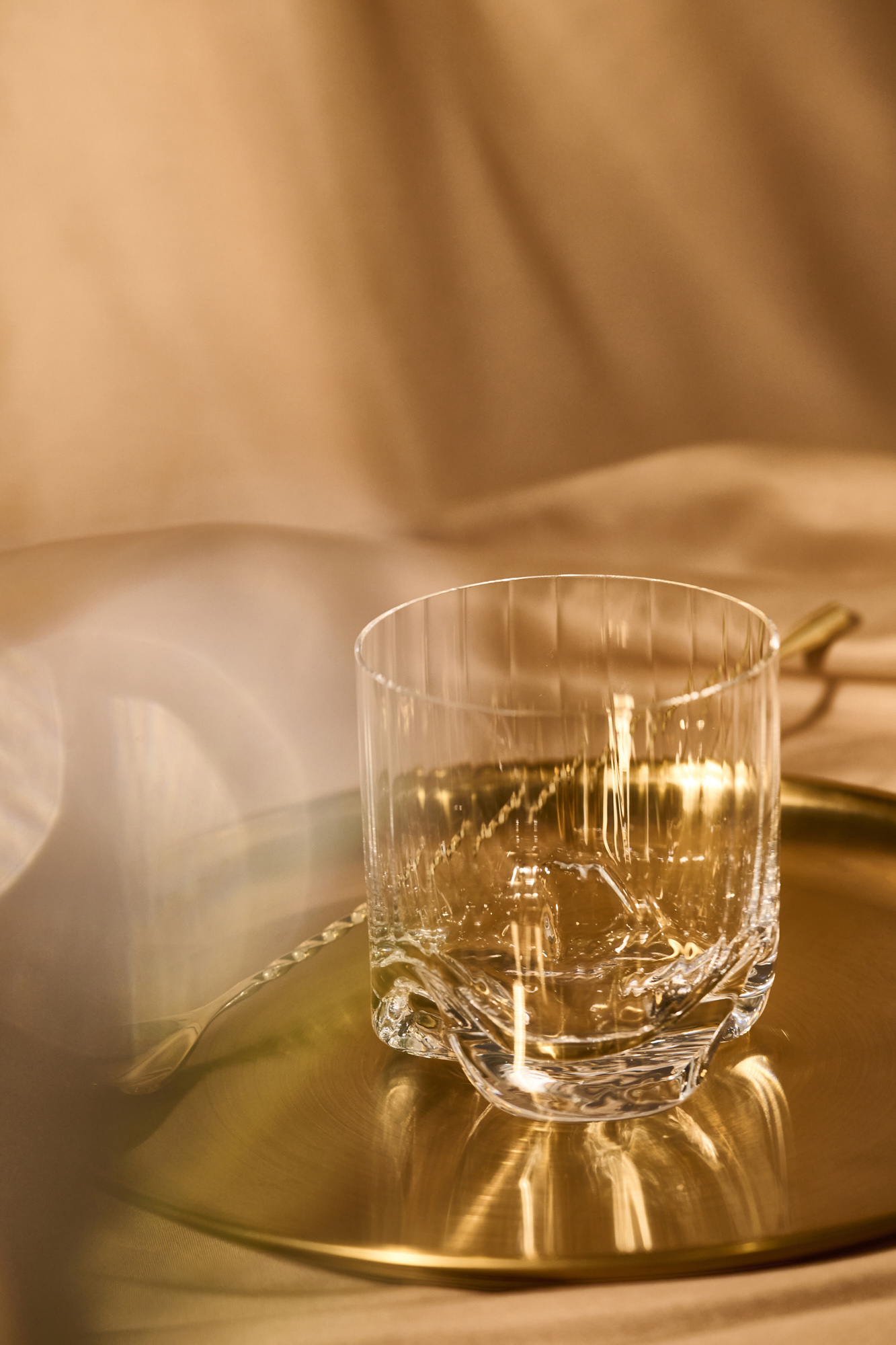 Ly uống nước và whisky pha lê 410ml Bohemia Royal Crystal Set 6 ly - MODEL: Barware Trio Waterfall 410ml