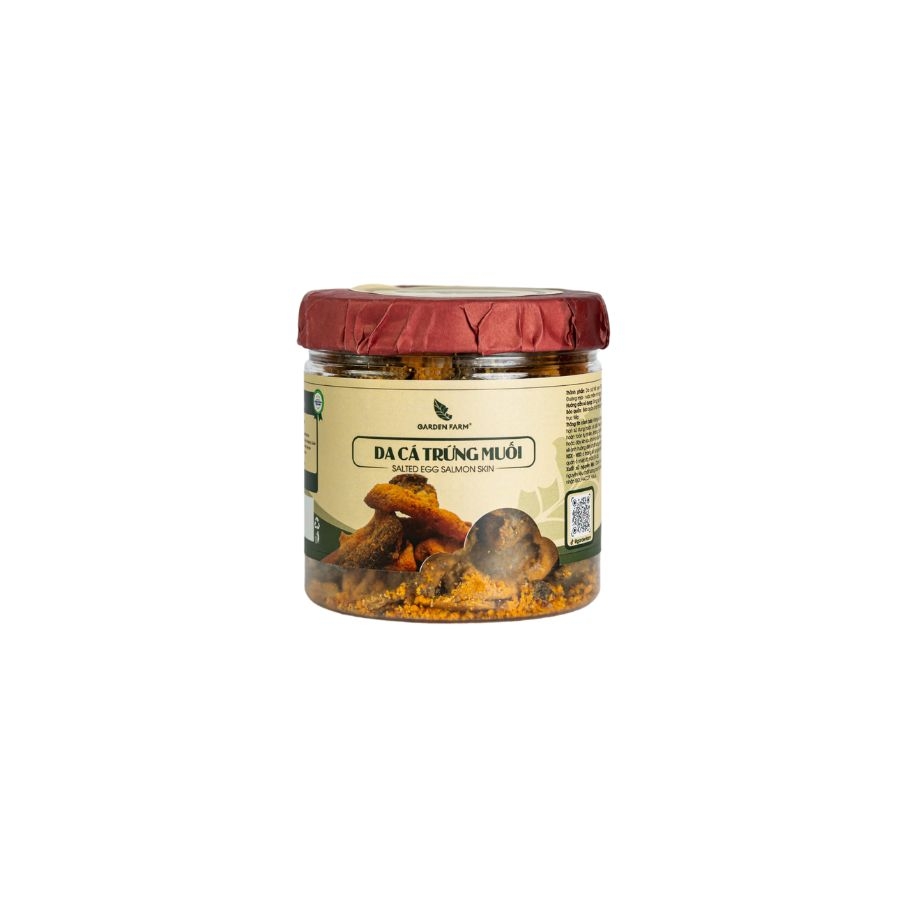 Da cá Hồi trứng muối Garden Farm (hũ 80g) - Phân phối chính hãng
