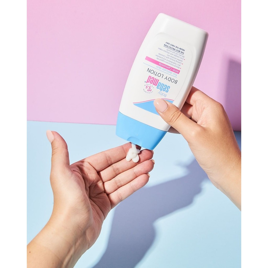 Sữa dưỡng ẩm toàn thân dành cho bé Sebamed pH5.5 (200ml) - Phân phối chính hãng