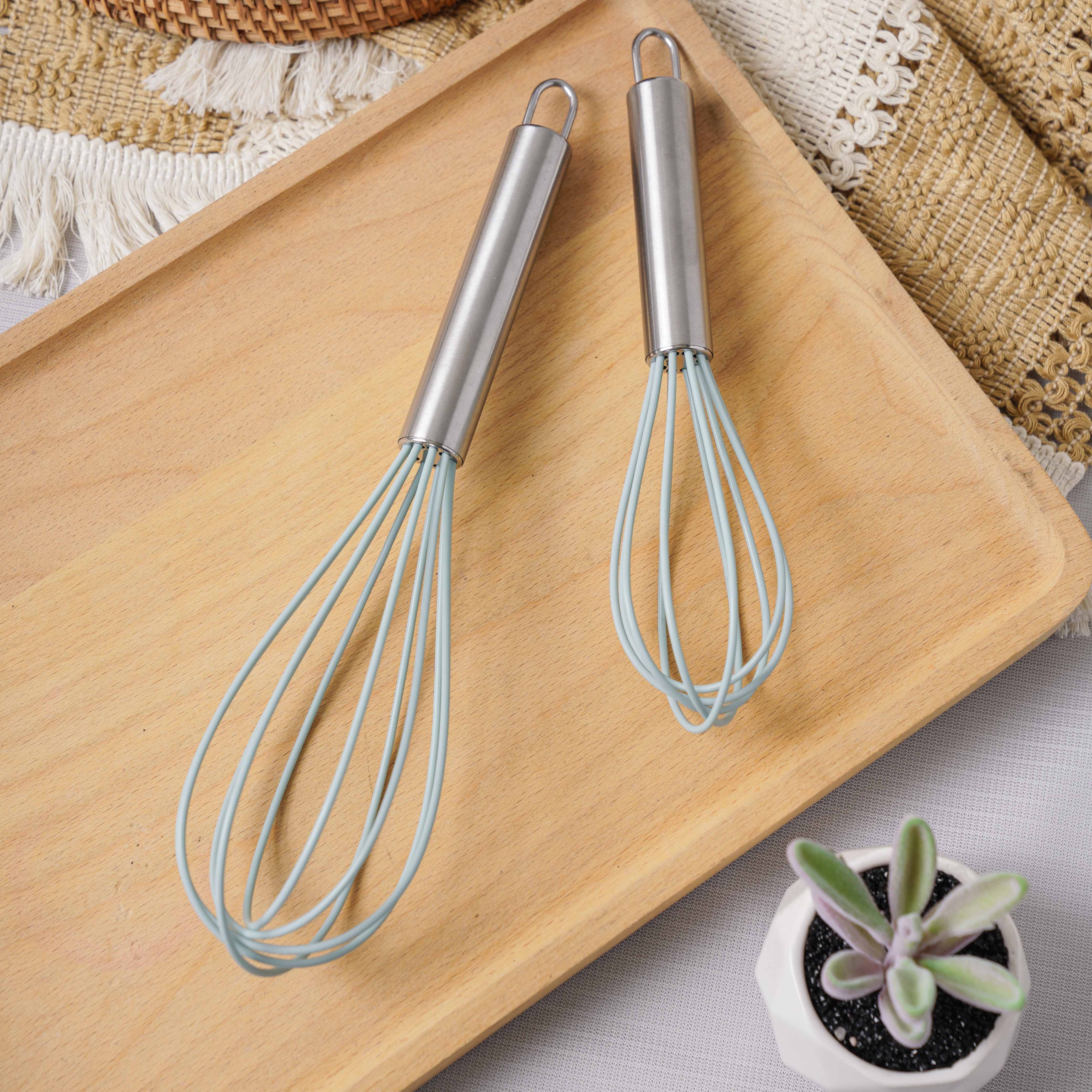 Cây đánh trứng silicone 8 inch - Cobi Home - 369929