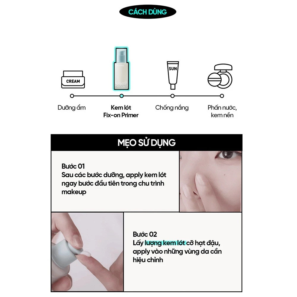 Kem lót CODE GLOKOLOR - 30ml