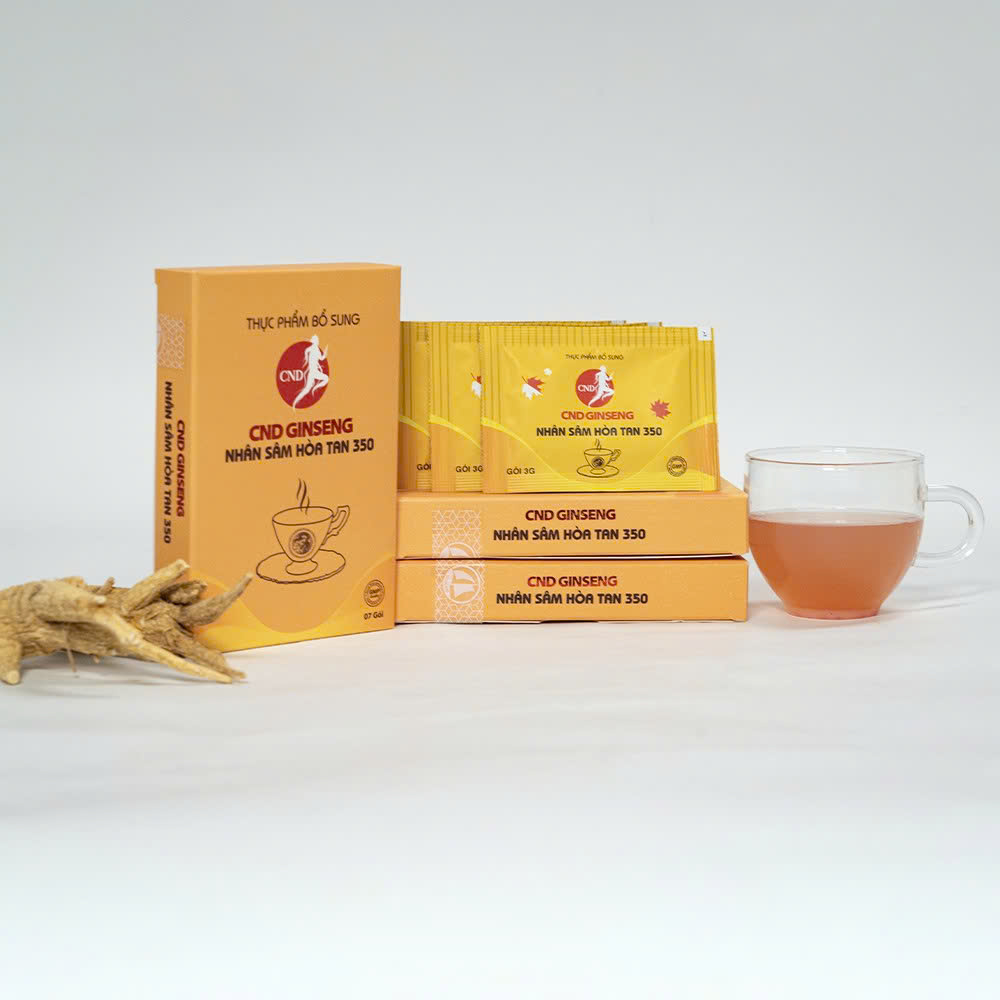 Nhân sâm hoà tan 350 loại 7 gói - Phân phối chính hãng