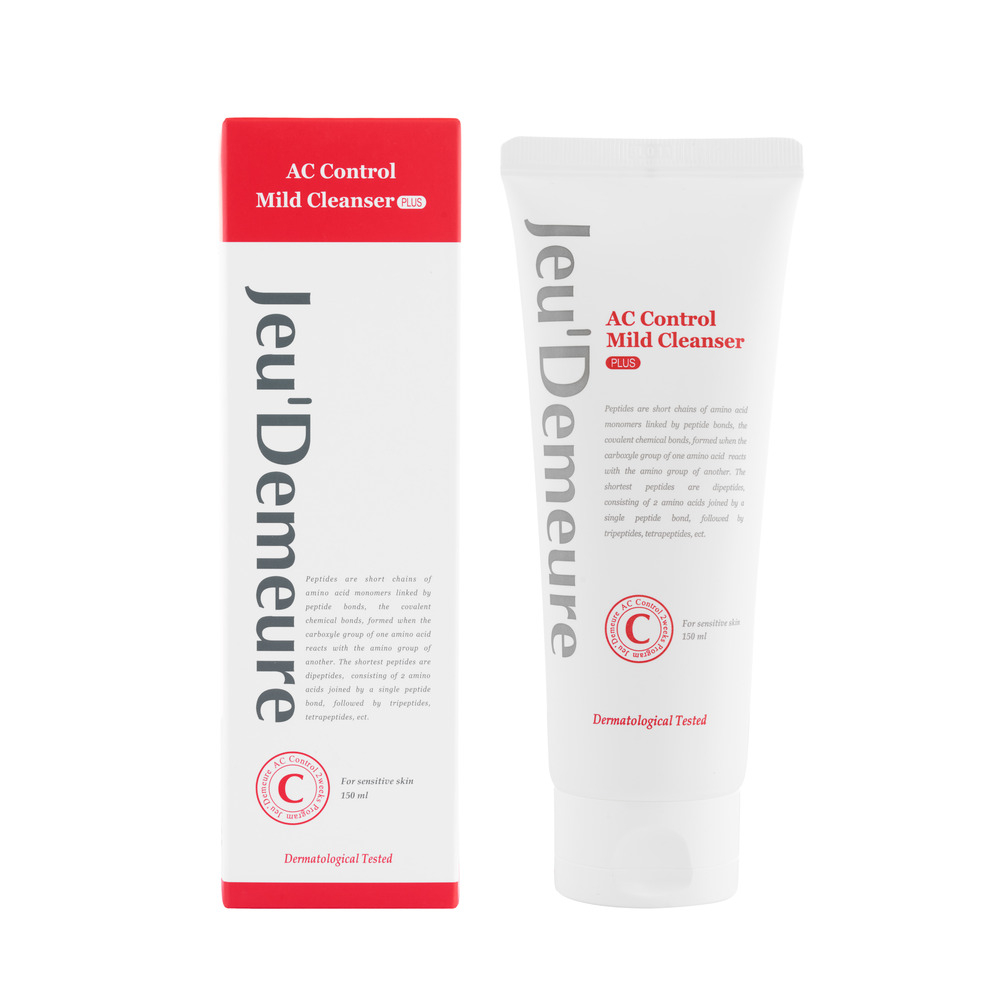 Sữa rửa mặt thải độc, giảm mụn Jeu’Demeure, AC Control (tuýp 150ml) - Phân phối chính hãng