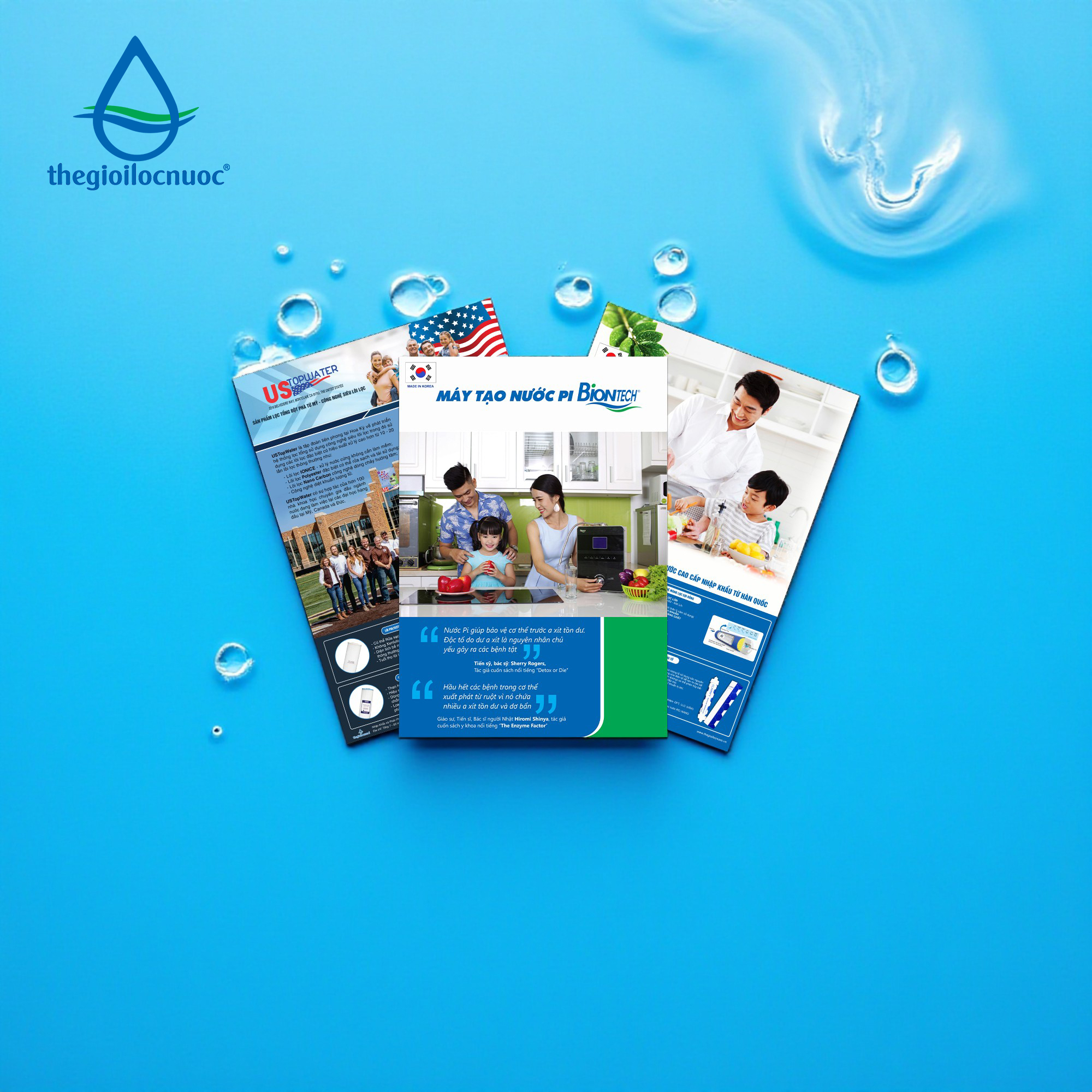 BỘ CATALOGUE THẾ GIỚI LỌC NƯỚC 3 QUYỂN: BIONTECH, WATEK, USTOPWATER - 6