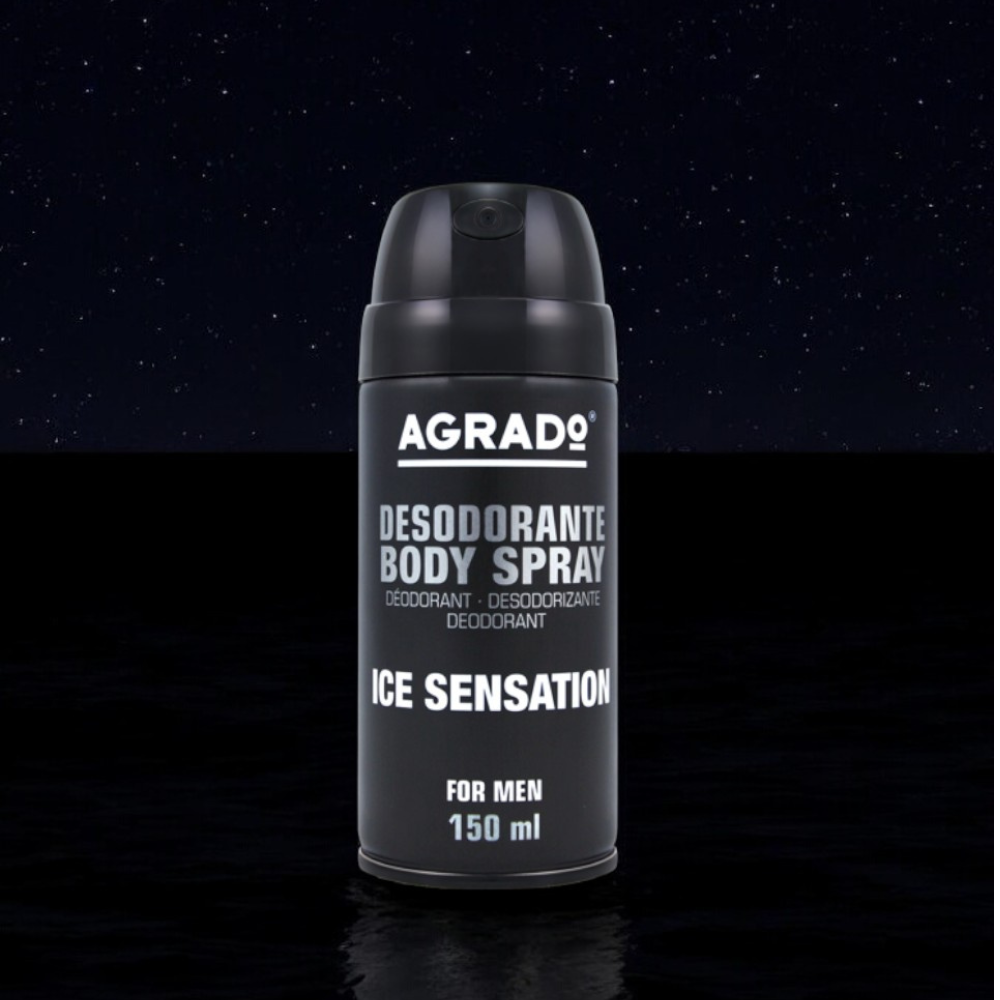 Xịt khử mùi Body Agrado - Hương nước hoa Ice Sensation (150ml) - 3