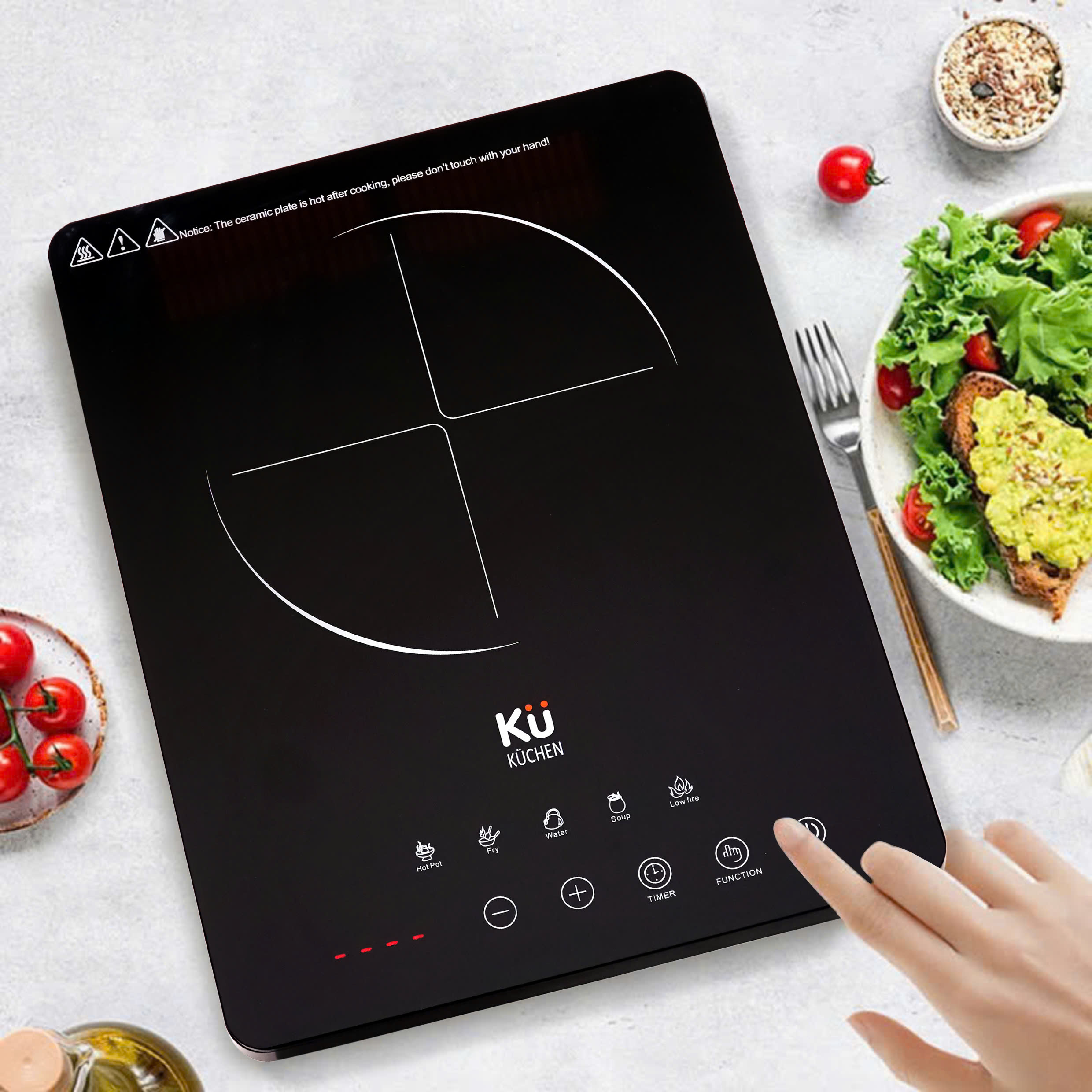 Bếp điện từ đơn KUCHEN KU MI928