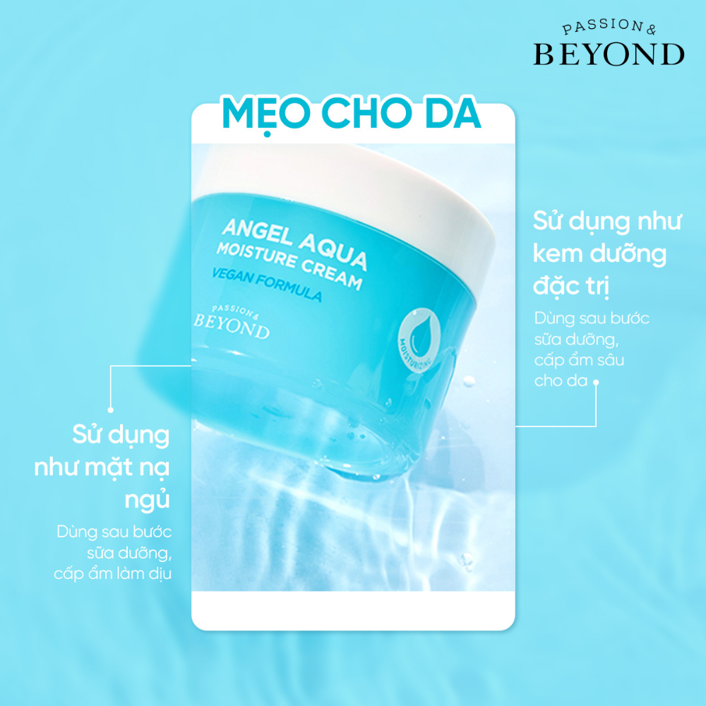 Kem dưỡng ẩm dịu da Thuần chay  BEYOND Angel Aqua Moisture Cream 150mlx2 (BEYOND ANGEL AQUA MOISTURE CREAM)