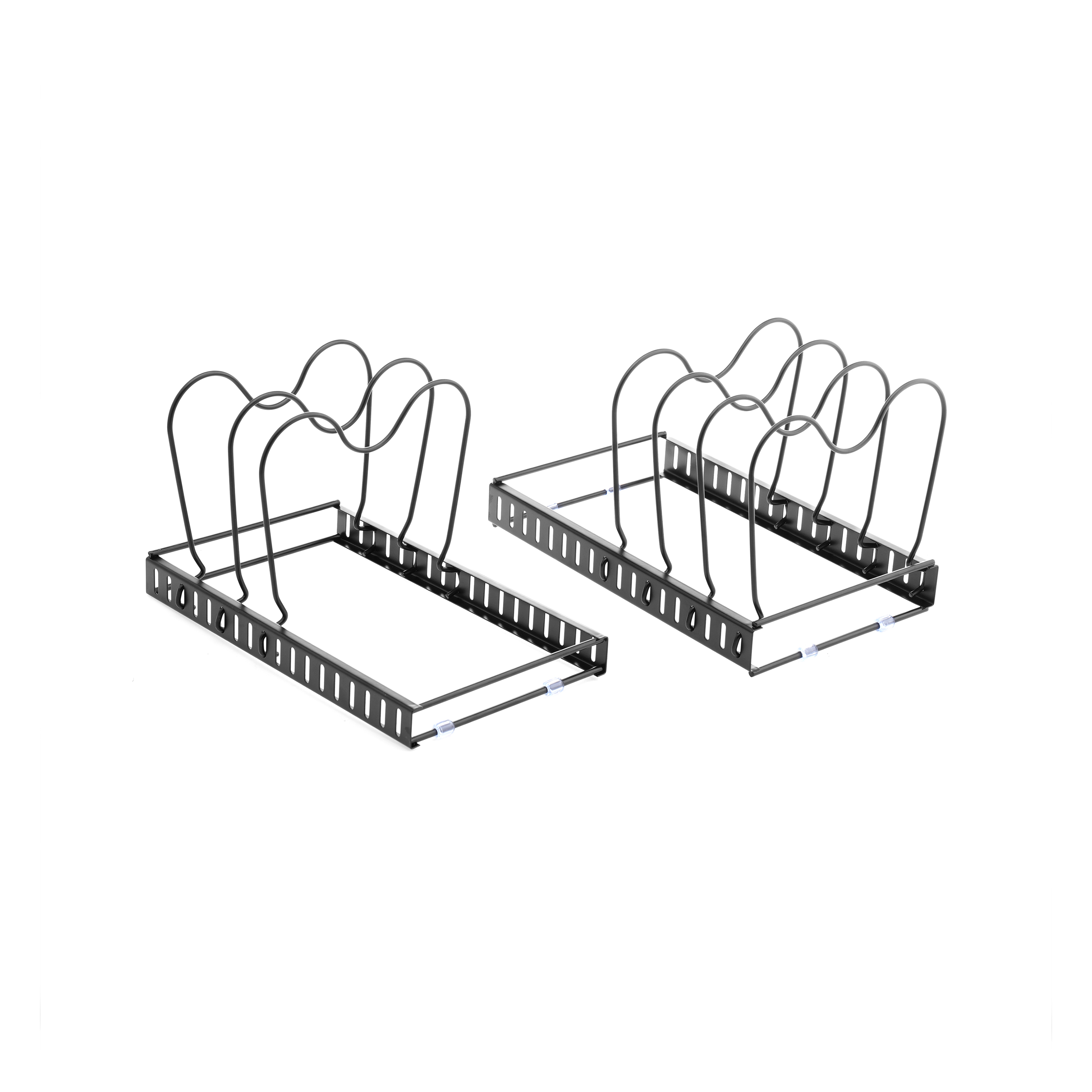 Kệ bếp inox đa năng điều chỉnh được độ dài - Đen_342302