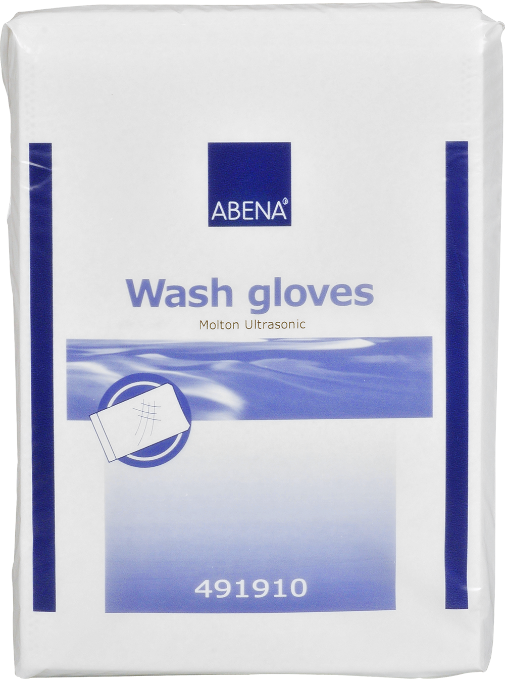 Găng lau Abena Wash Gloves (50 miếng/gói) - Phân phối chính hãng