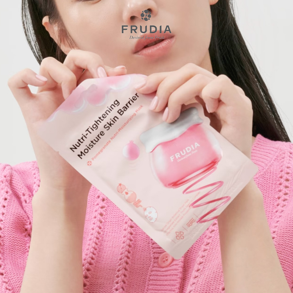 Mặt nạ Thạch Lựu Frudia Pomegranate Nutri-moisturizing Mask 20ml-duoc-ban-tai-Siêu Thị Ánh Nguyệt