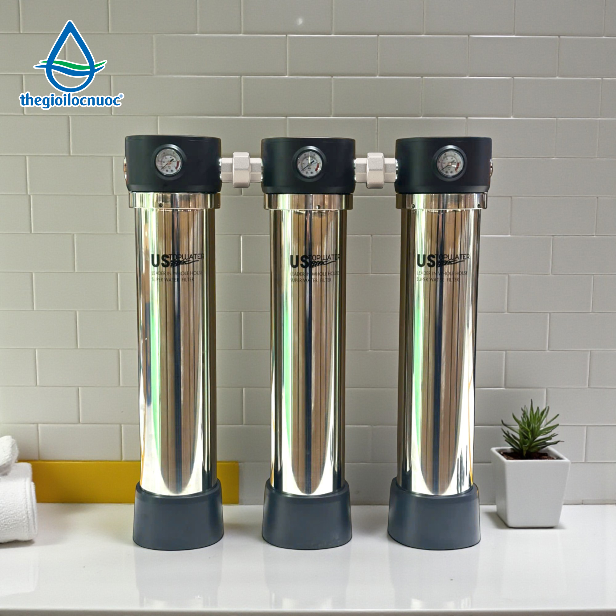 Bộ lọc tổng USTOPWATER, model: Delux-XS